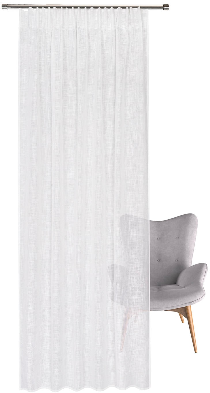 Home Living by Gerster Gardine »Iwana« verdeckte Schlaufen 1 Stk. tlg. SB-Schal "Iwana" mit Kombiband