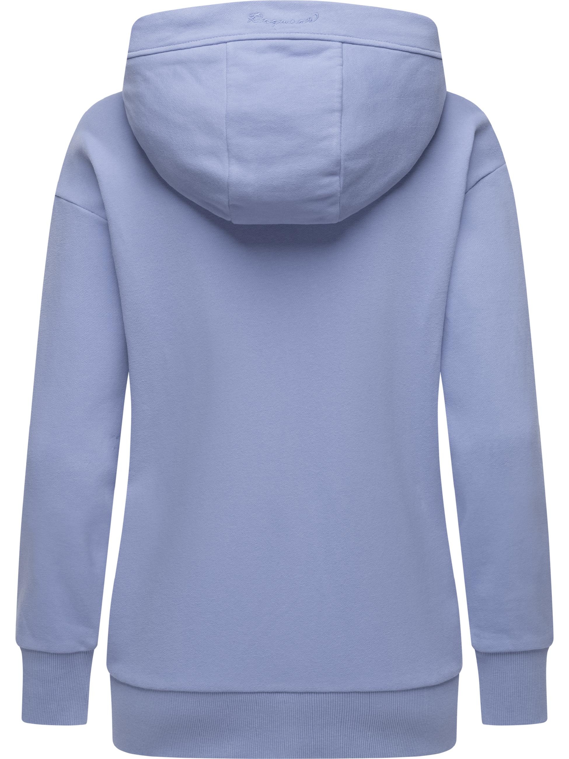 Ragwear Kapuzensweatjacke »Sweatjacke Yodis Zip«, weicher Damen Zip-Hoodie mit Kapuze