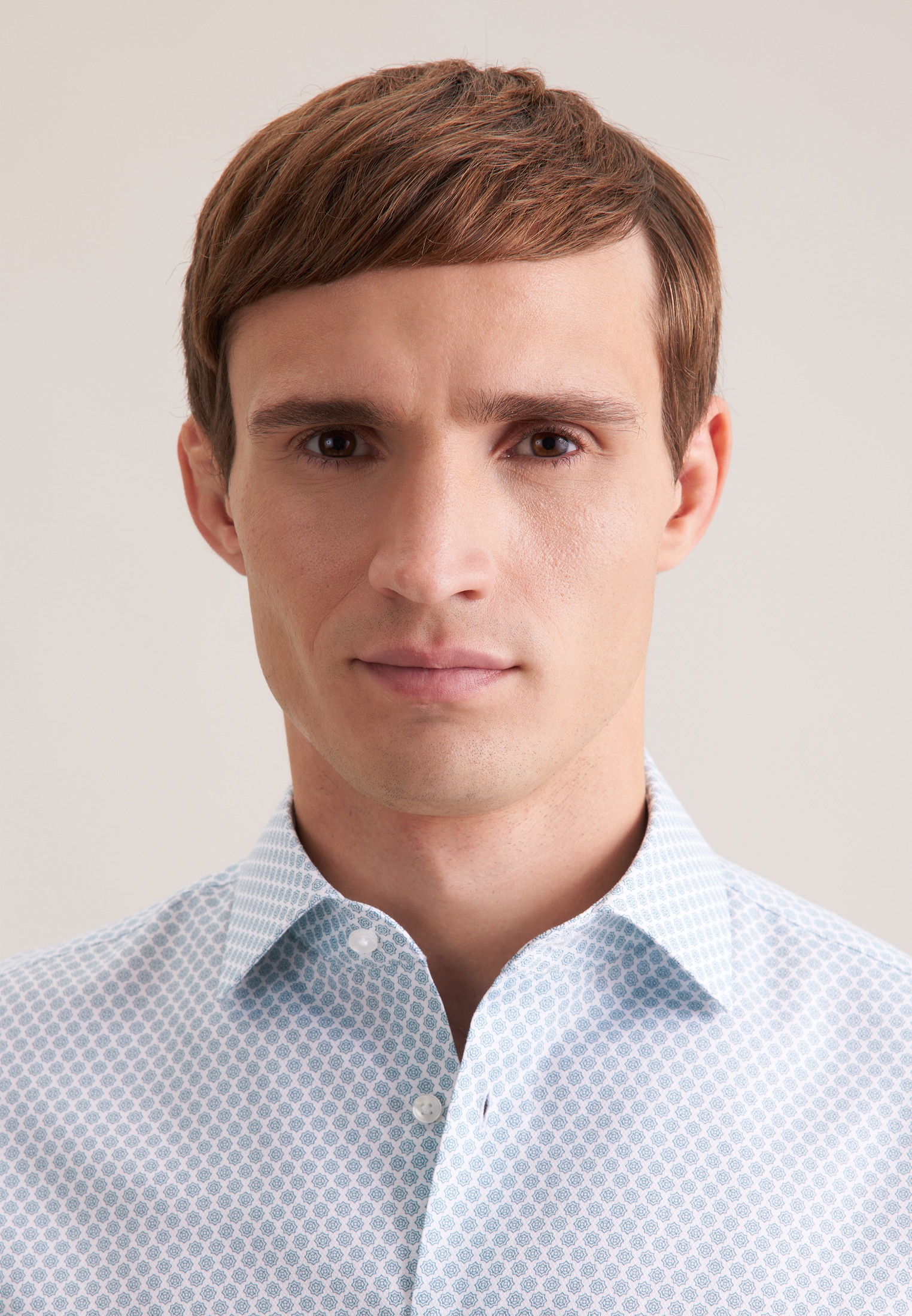 seidensticker Businesshemd »Schwarze Rose« Slim 1/1 Kentkragen Druck