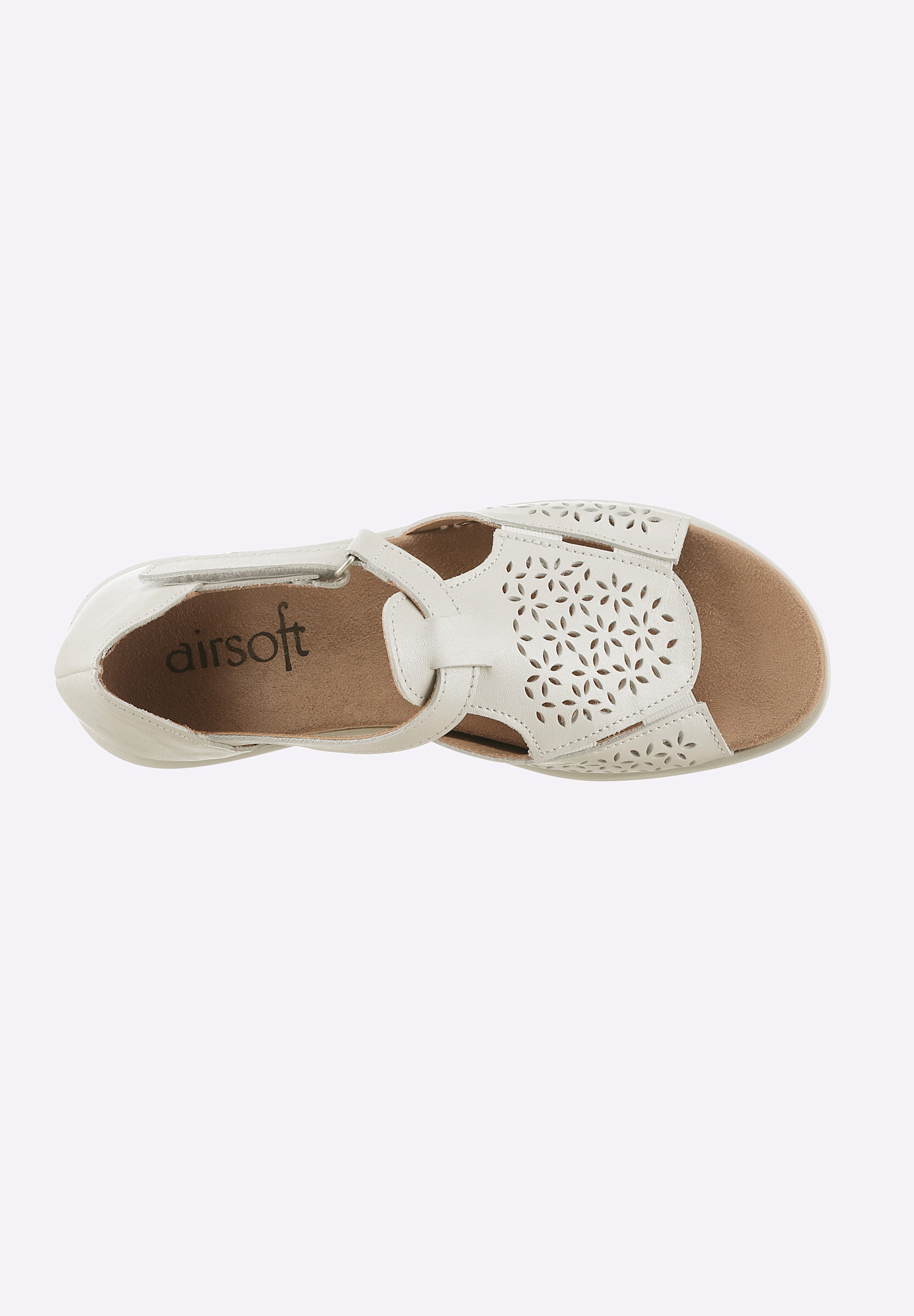 airsoft comfort+ Sandalette »Sandale Sandale mit elastischem Vorderfußbereich«