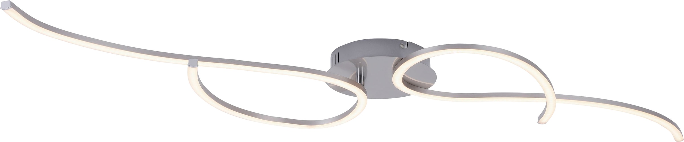 JUST LIGHT LED Deckenleuchte »TYLER«, 2 flammig, Leuchtmittel LED-Board | LED wechselbar, stufenlos dimmbar über den Wandschalter; ein Arm ist drehbar