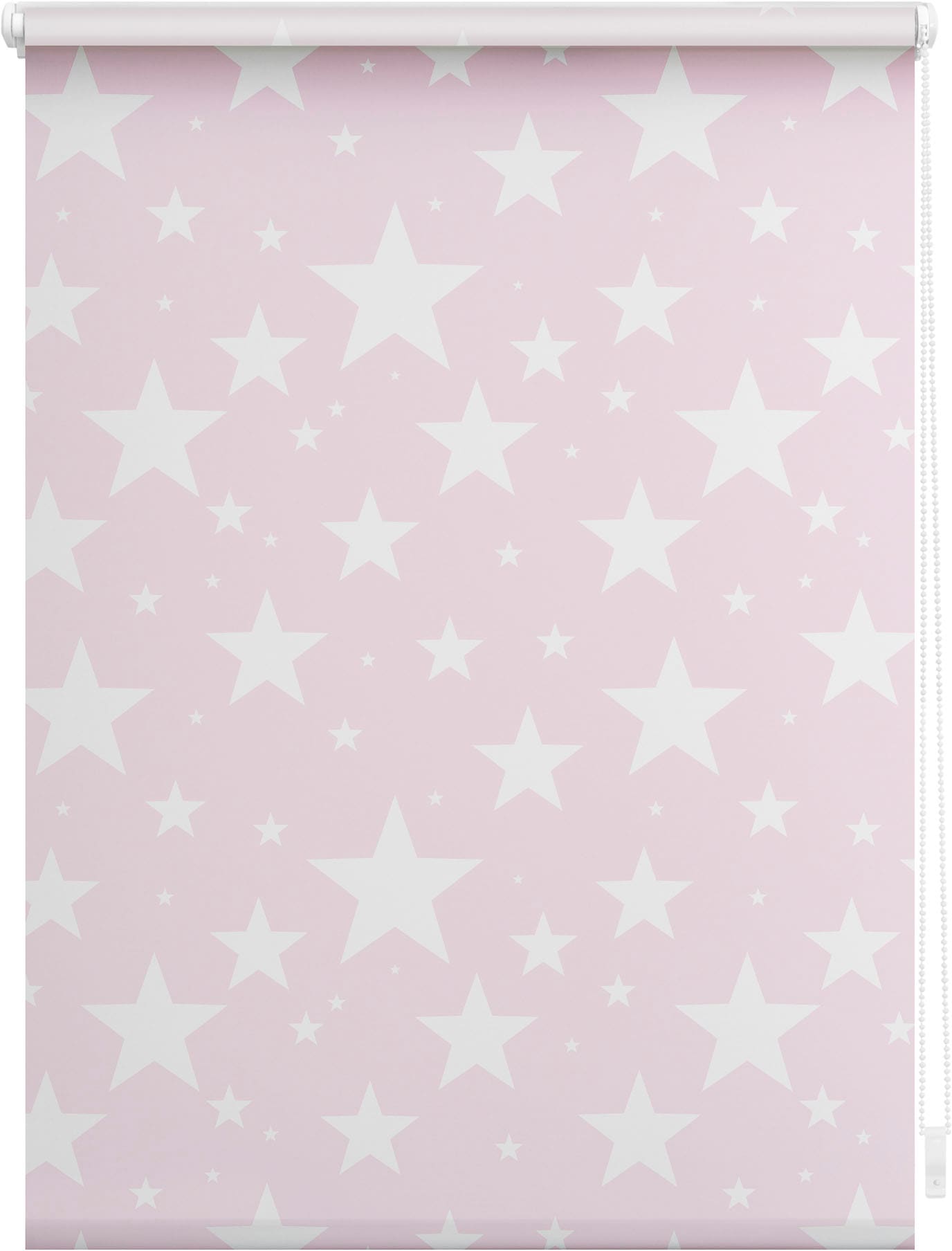 LICHTBLICK ORIGINAL Seitenzugrollo »Rollo Klemmfix, ohne Bohren, Verdunkelung, Sterne« verdunkelnd Verdunkelung | energiesparend freihängend