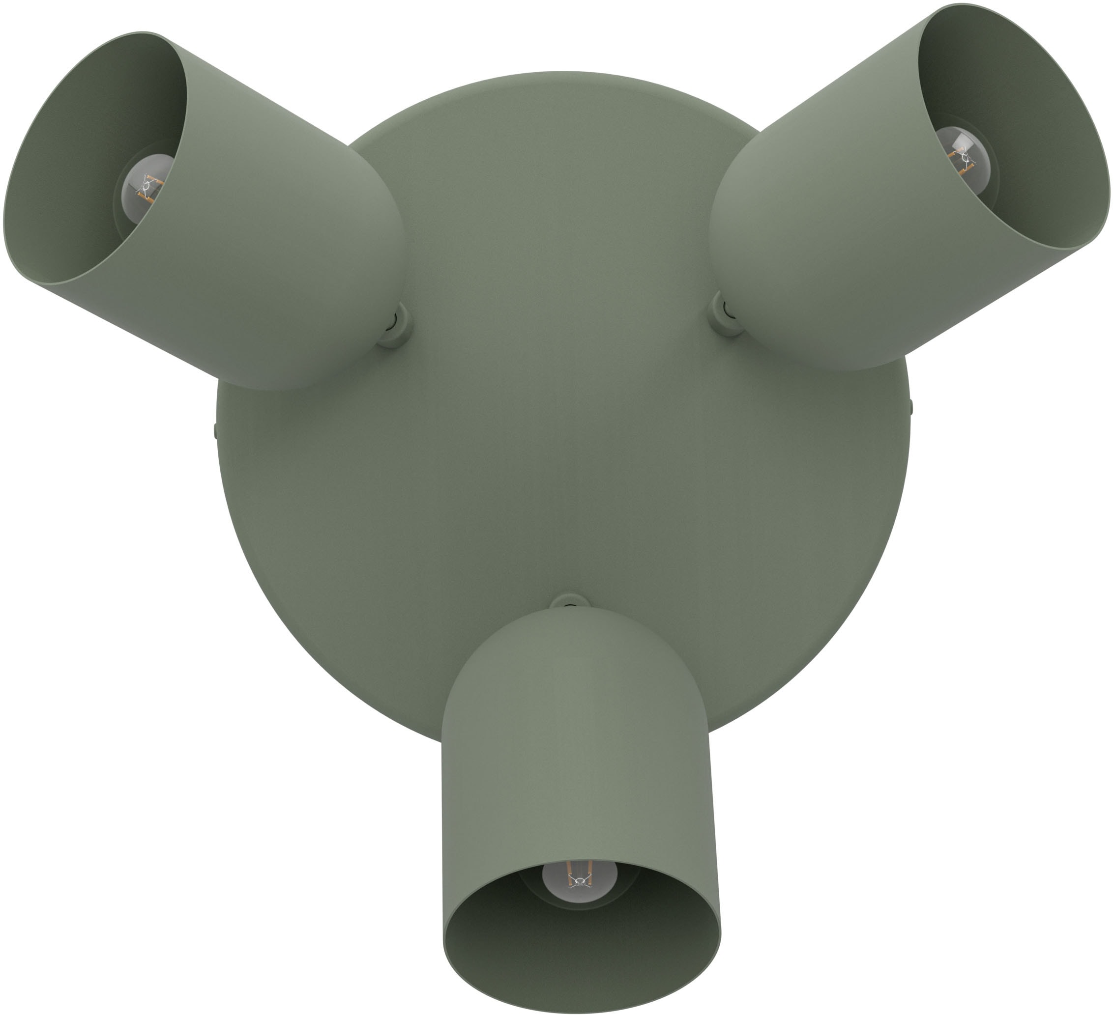 EGLO Deckenspot »TILSTON Spotlampe - Stahl - E14 - 3X40W - IP20« E14 1 Stk. Deckenlampe, Deckenstrahler, Strahler, H21 x Ø25 cm