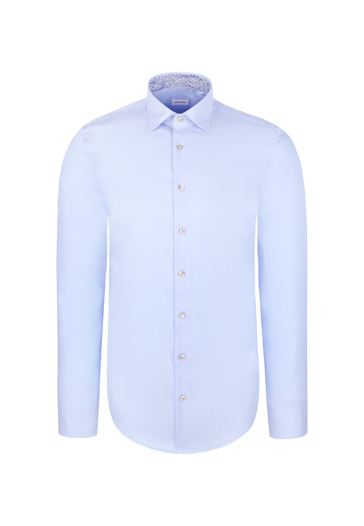 seidensticker Businesshemd »Schwarze Rose« Slim 1/1 Extra lang Kentkragen Uni