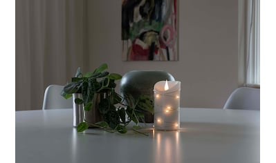 KONSTSMIDE LED Laterne, im OTTO 1 Laterne Online Schlitten LED und flammig-flammig, Weihnachtsmann Shop Rentier