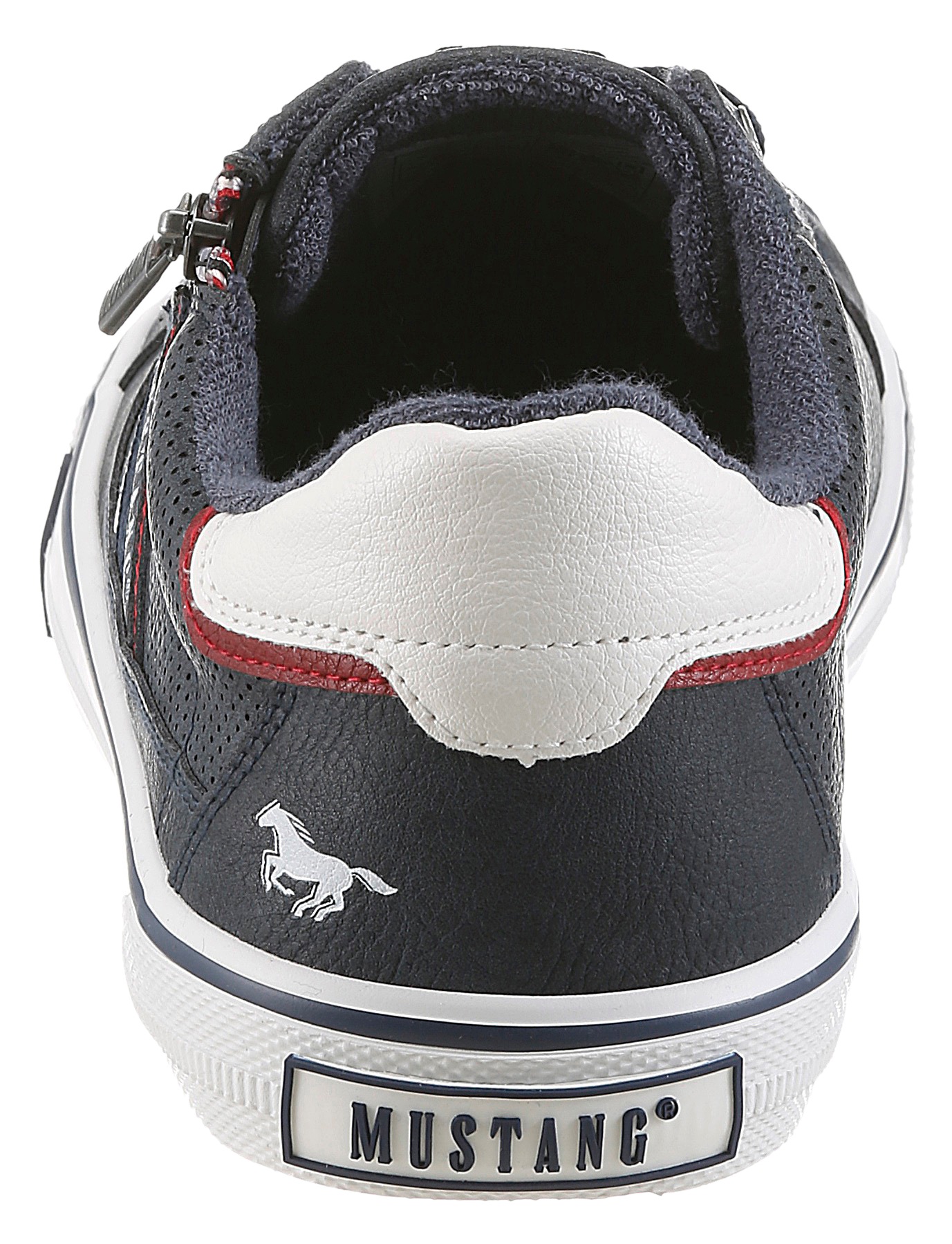 Mustang Shoes Sneaker »Giuliano«  Freizeitschuh, Halbschuh, Schnürschuh mit modischem Lochmuster