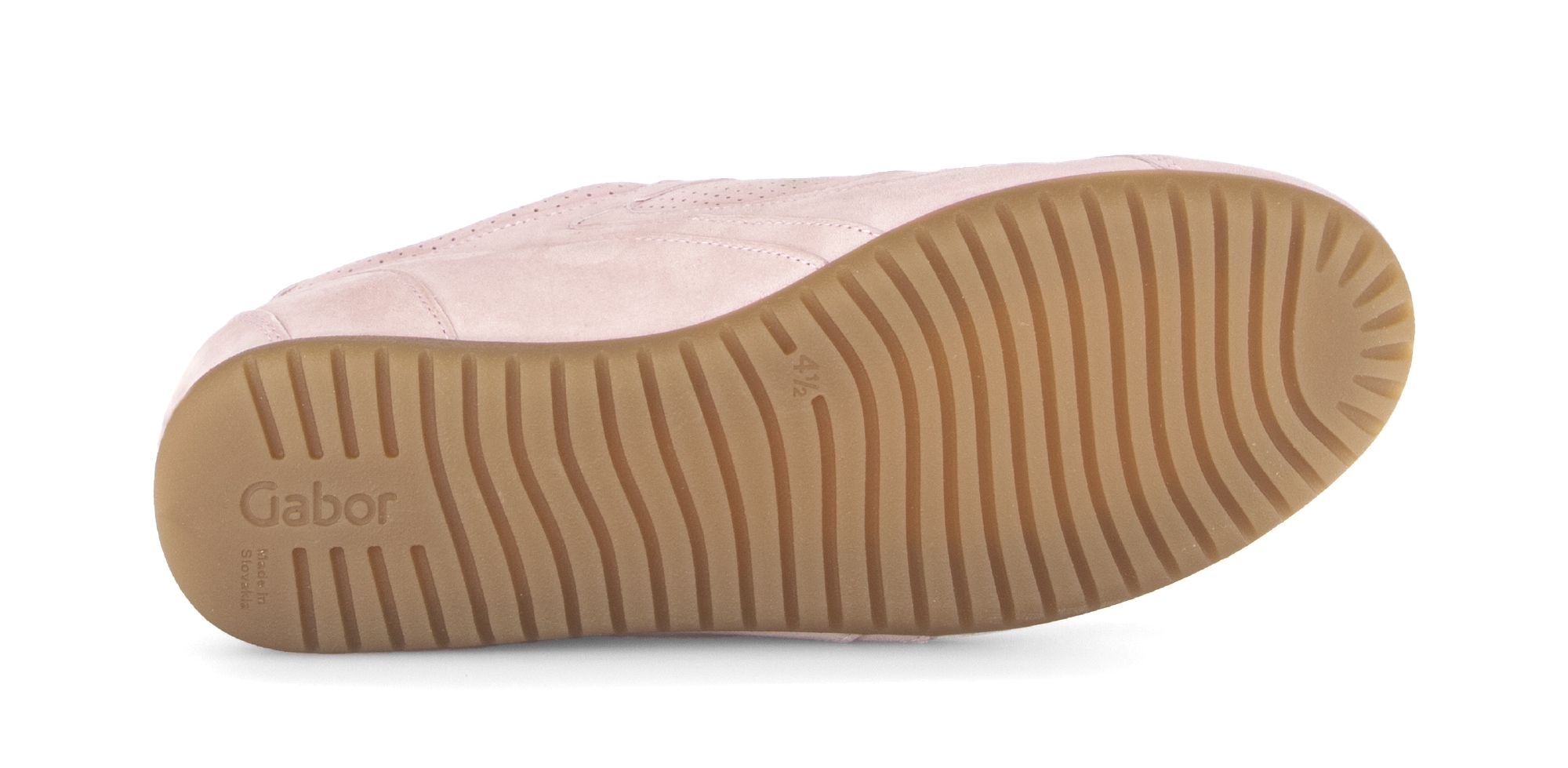 Gabor Sneaker »DAVOS«  Freizeitschuh, Halbschuh, Schnürschuh mit Lochmuster, G-Weite