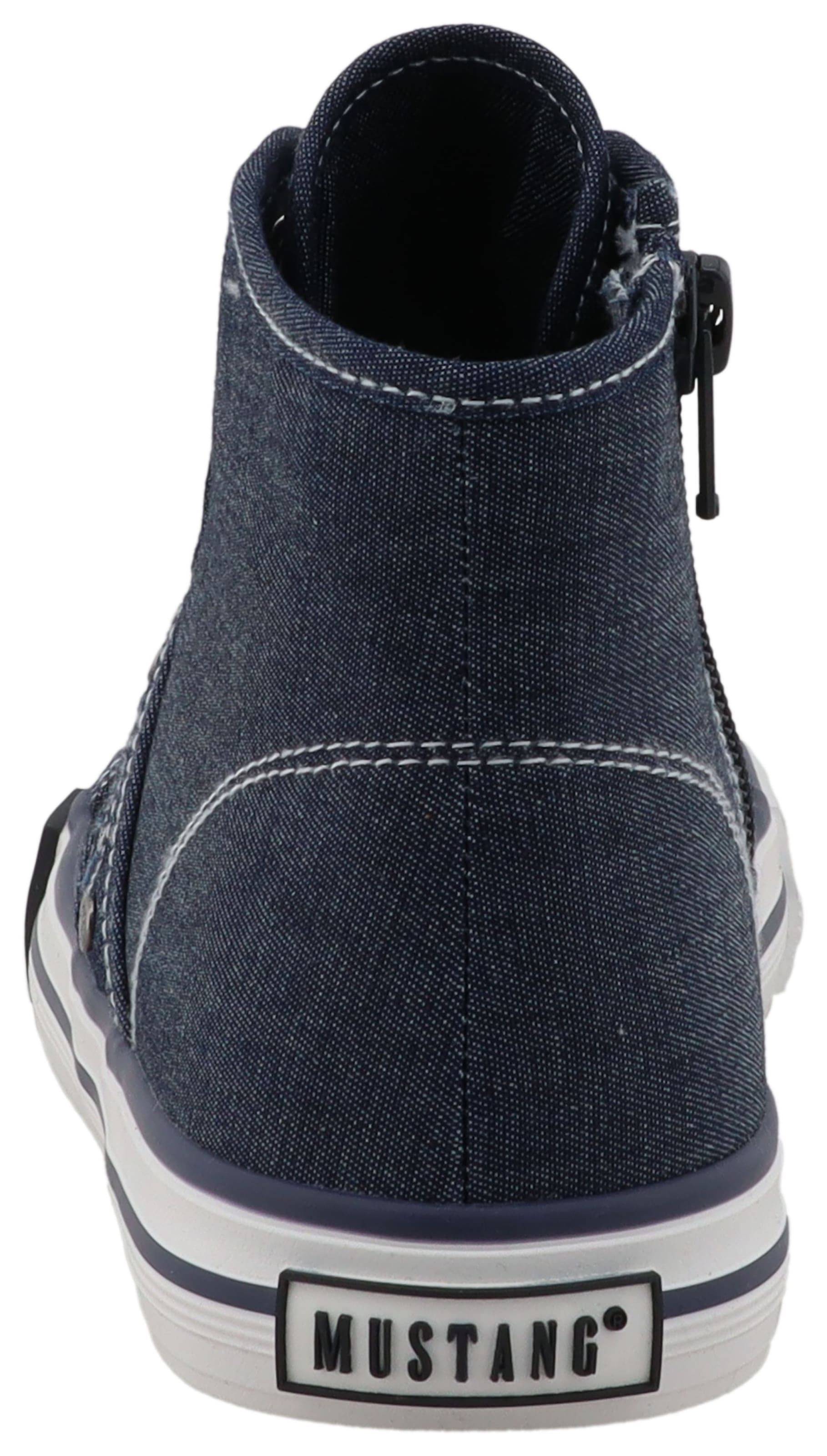 Mustang Shoes Sneaker »Gaspare«  Freizeitschuh, Schnürboots, High Top-Sneaker mit Nieten