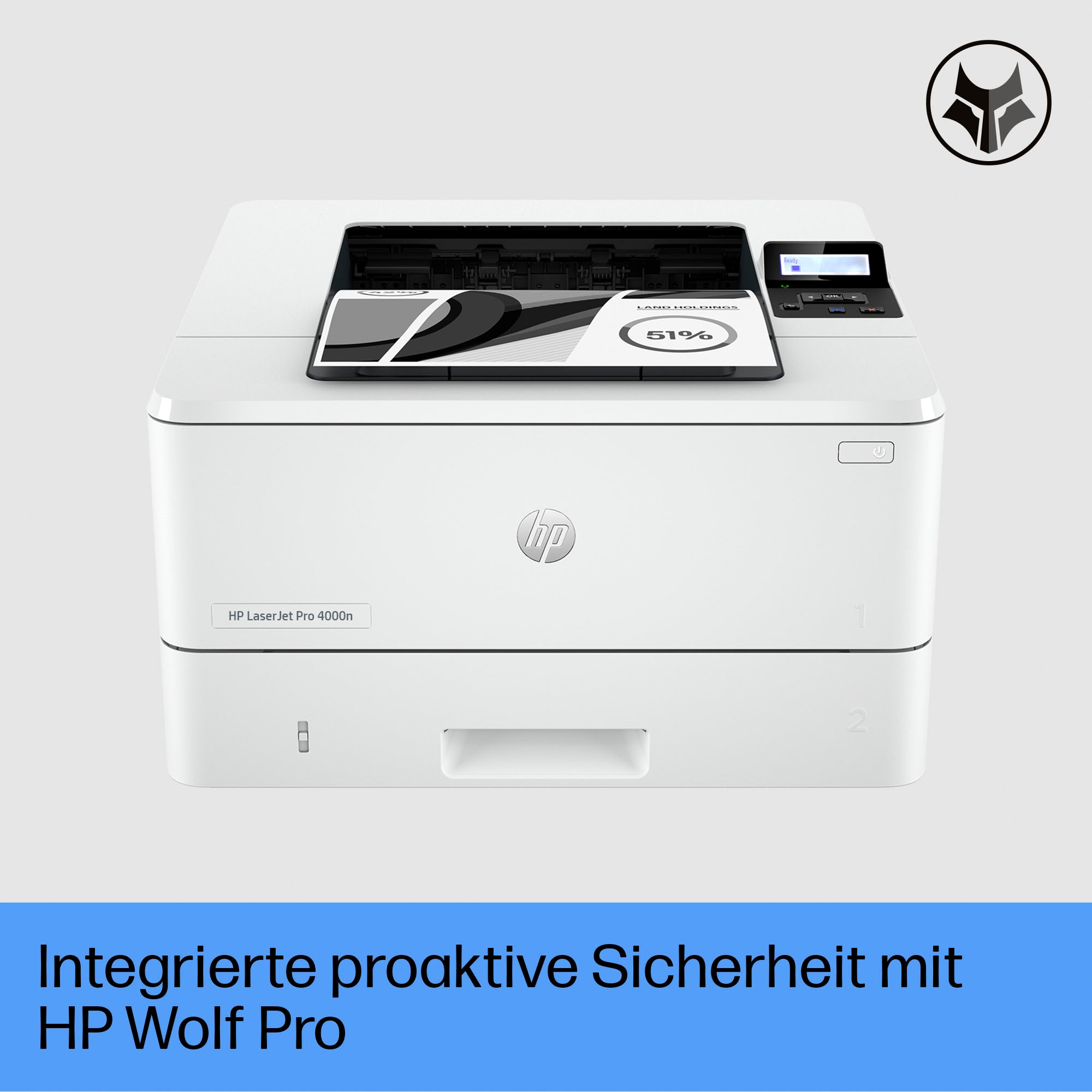 HP Laserdrucker »LaserJet Pro 4002dn«