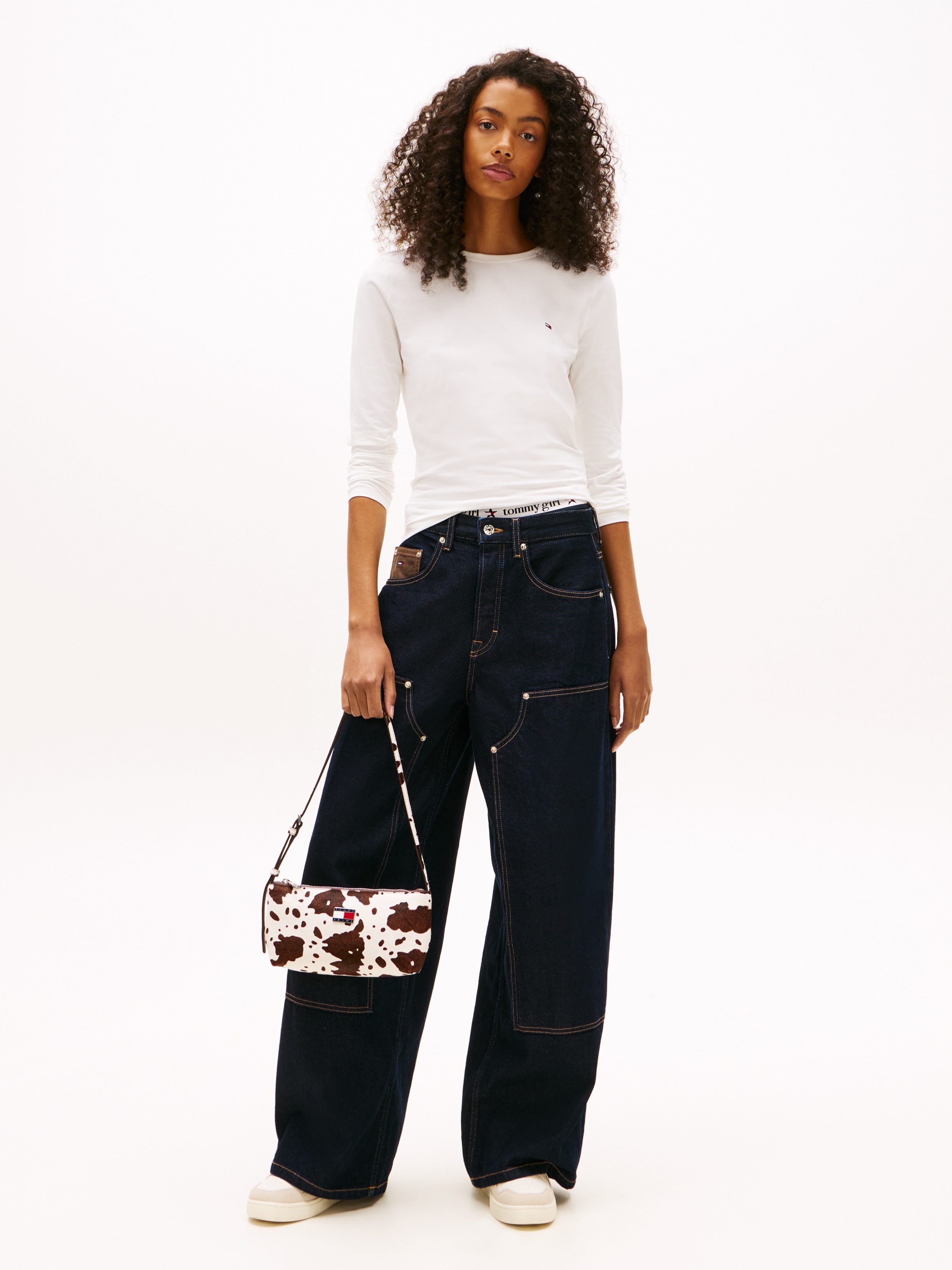 Tommy Jeans Langarmshirt »TJW SLIM JERSEY LS TEE«