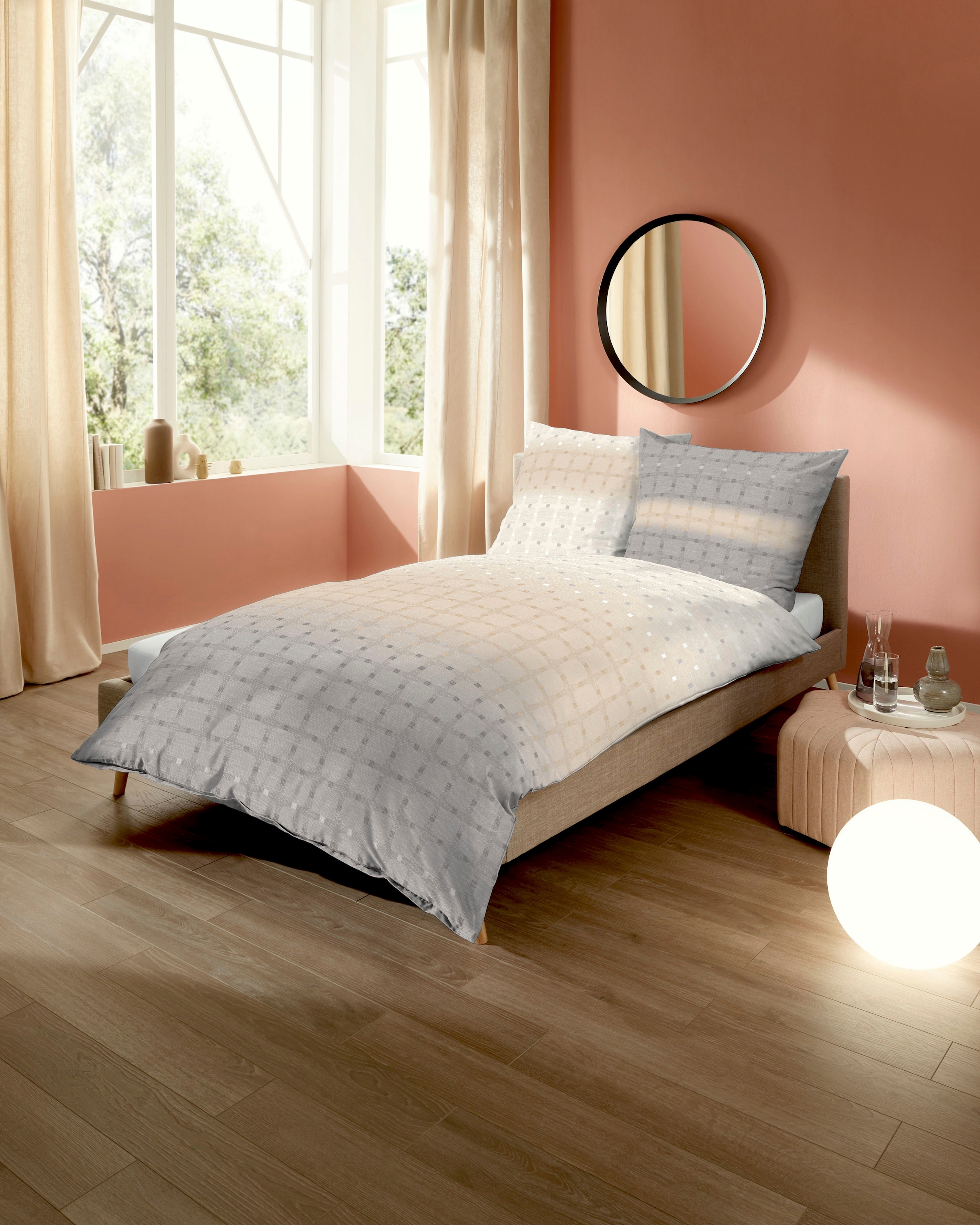 Kaeppel Bettwäsche »Cubes« 2 Stk. tlg. Mit grafischem Muster