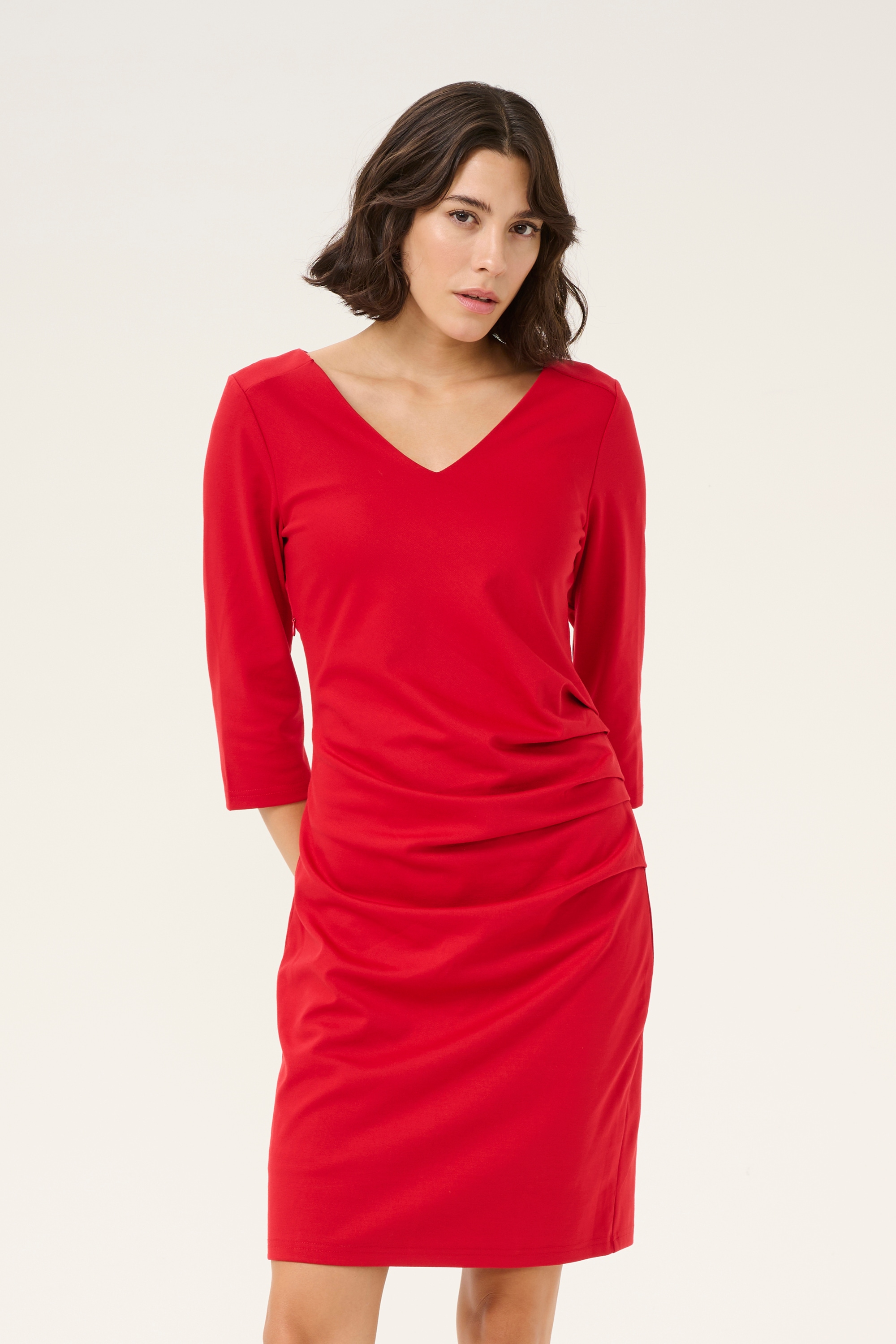 KAFFE Midikleid »Kleid KAindia«