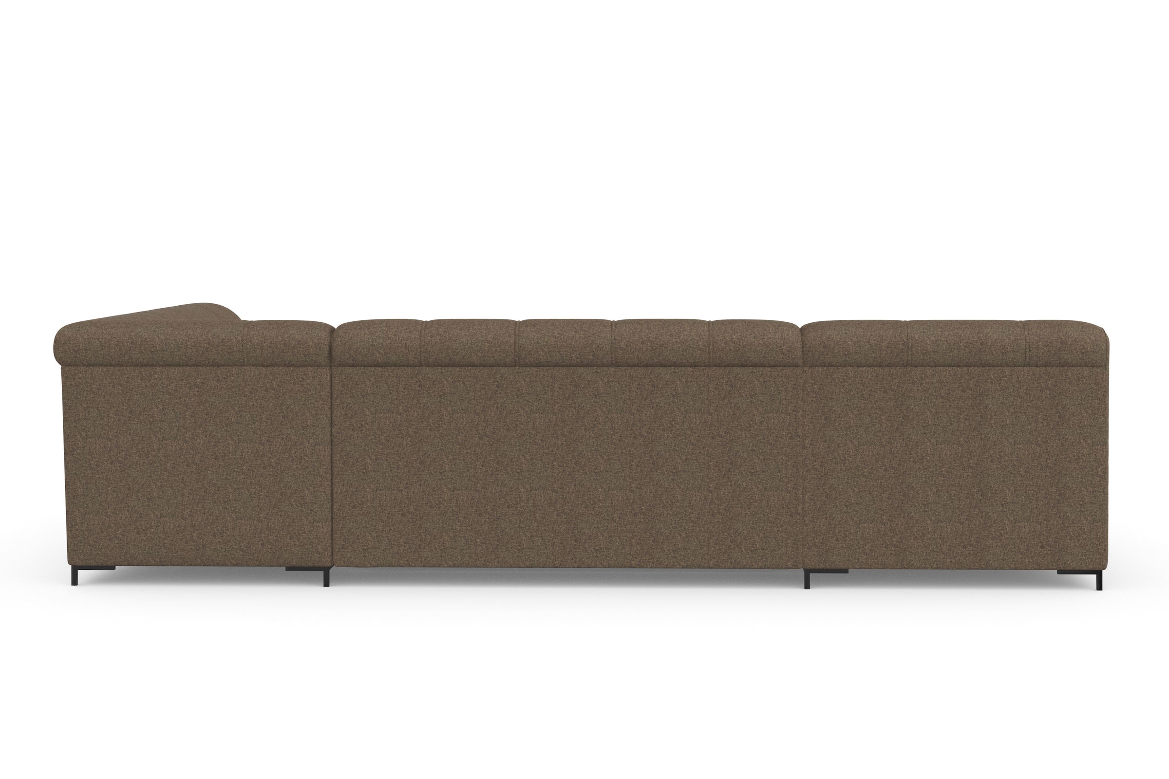 INOSIGN Wohnlandschaft »Balme, moderne Formensprache, zeitloses Design, U-Form«, Inkl. Zierkissen, wahlweise mit Bettfunktion