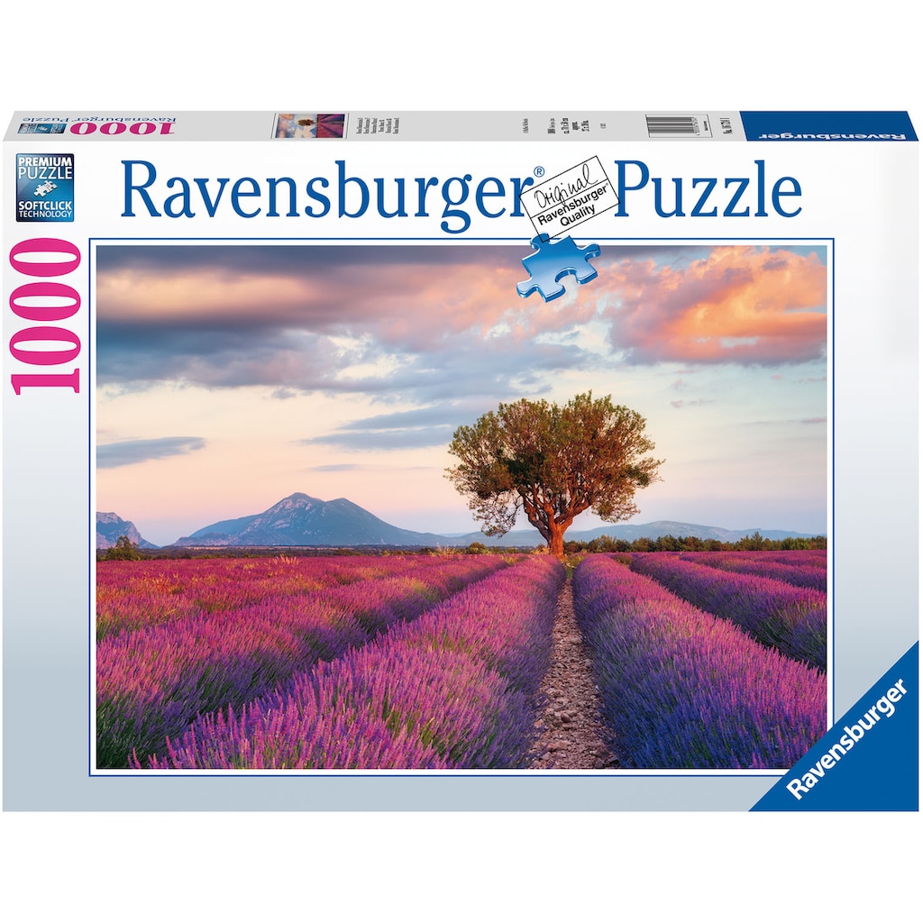 Ravensburger Puzzle »Lavendelfeld in der goldenen Stunde«