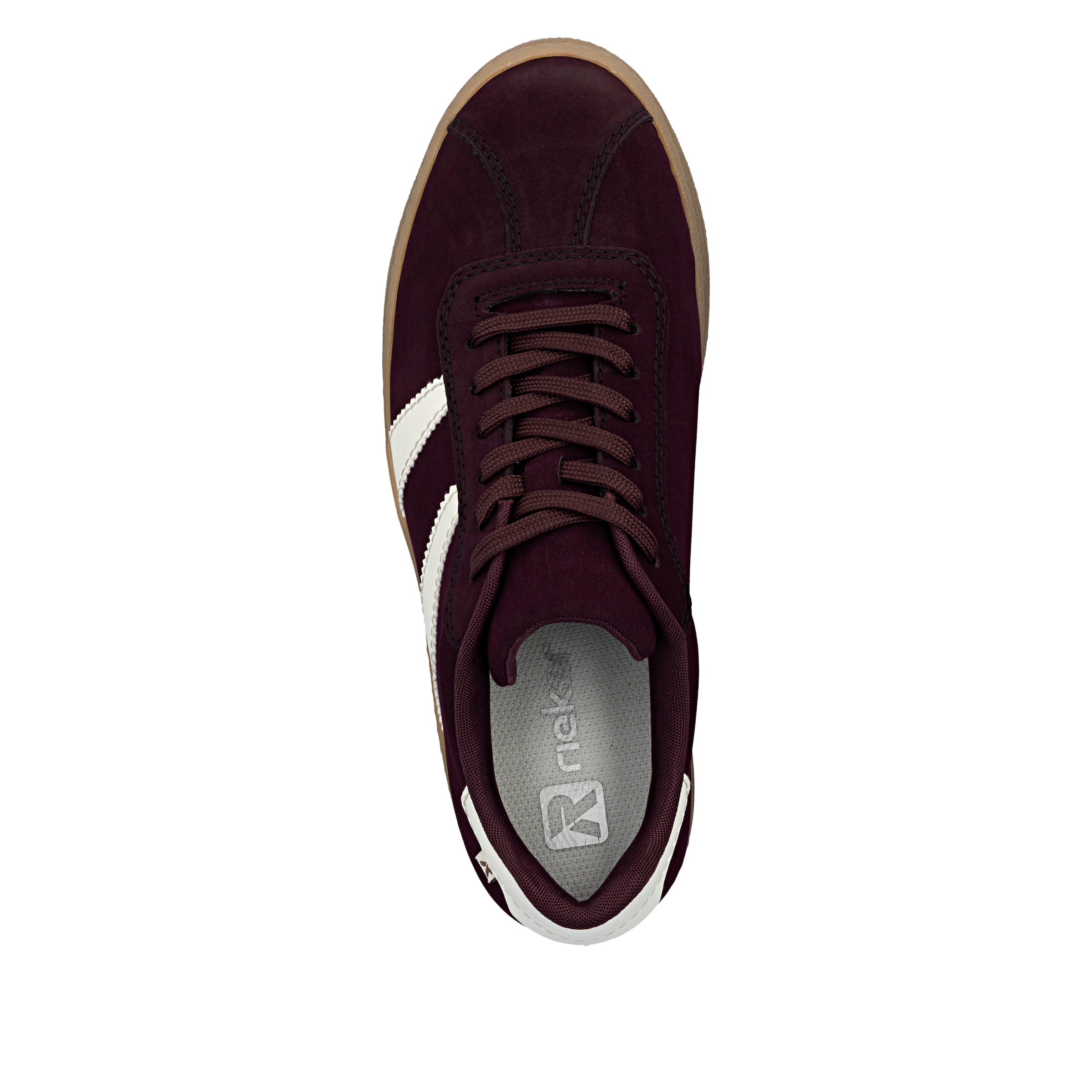 Rieker Plateausneaker  Basket-Sneaker, Retro-Sneaker, Schnürschuh mit weichem Schaftrand