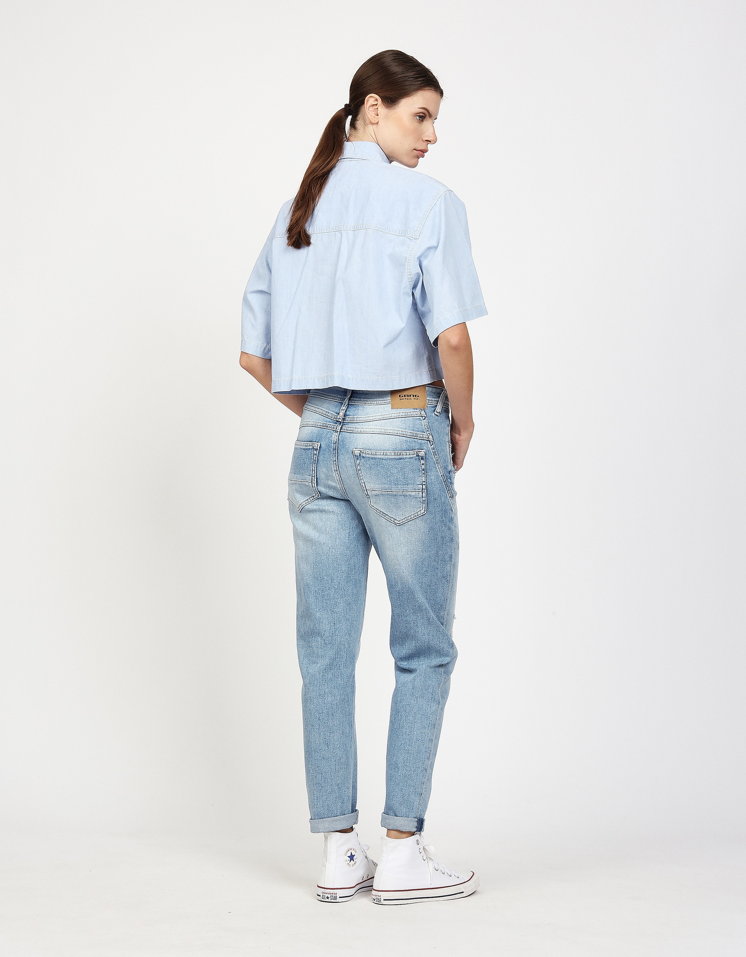 GANG 5-Pocket-Jeans »94ADELA« im Relaxed Fit