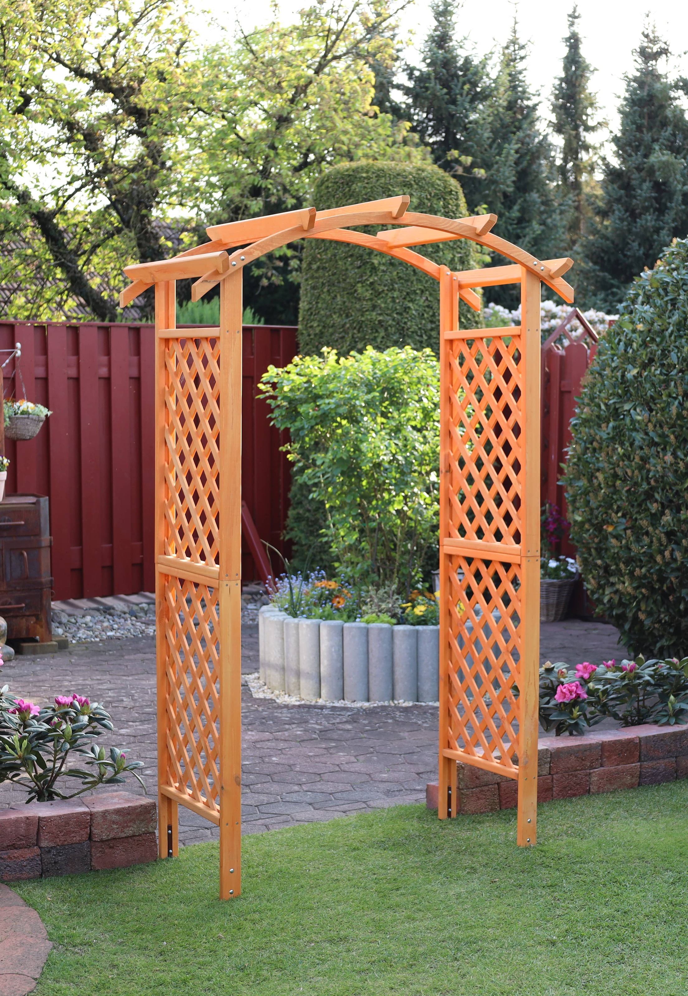 promadino Rosenbogen »Pergola Diana«, BxTxH: 132x70x206 cm