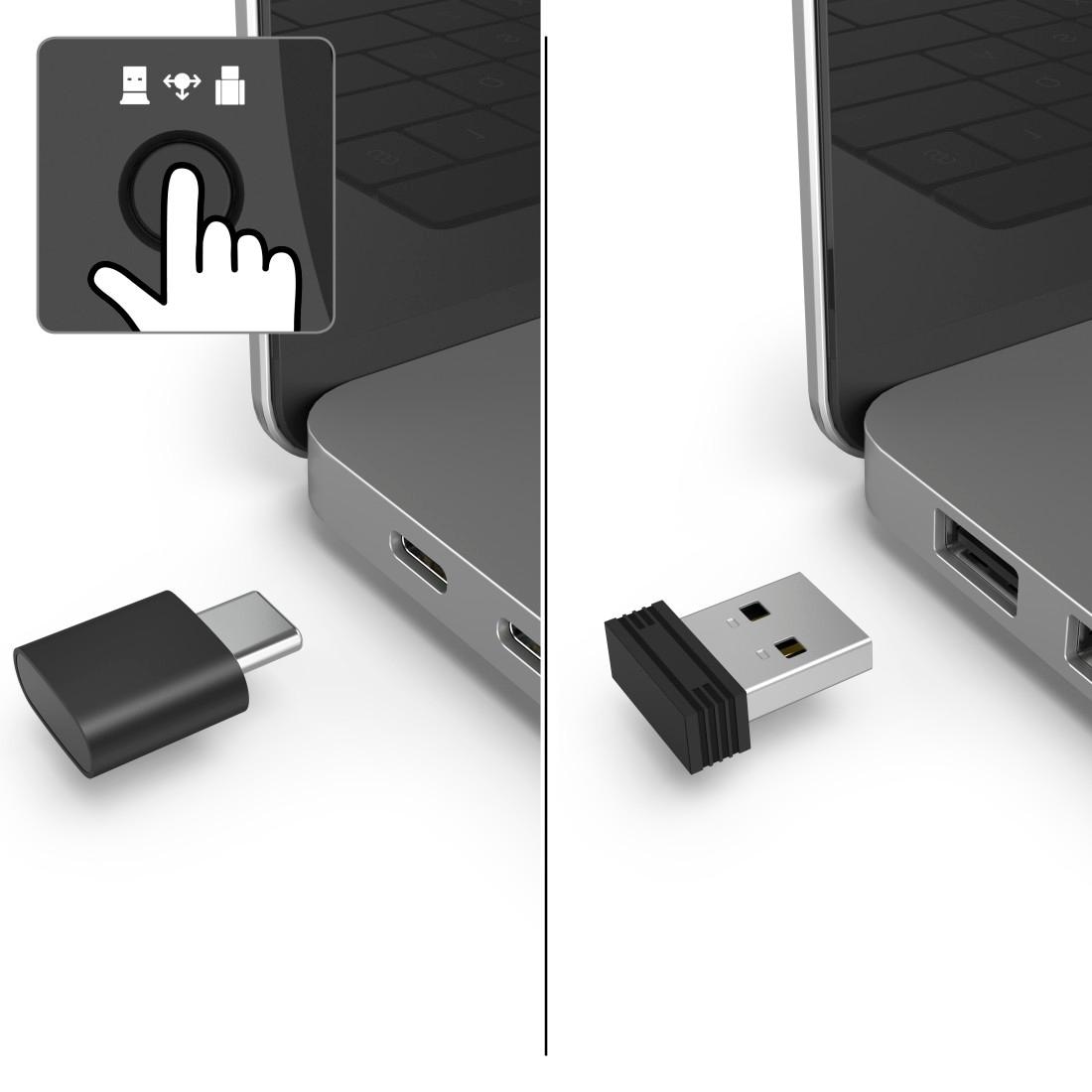 Dual-Modus Hama Mit bei USB-C/USB-A« 6-Tasten-Funkmaus Maus »Optische jetzt \