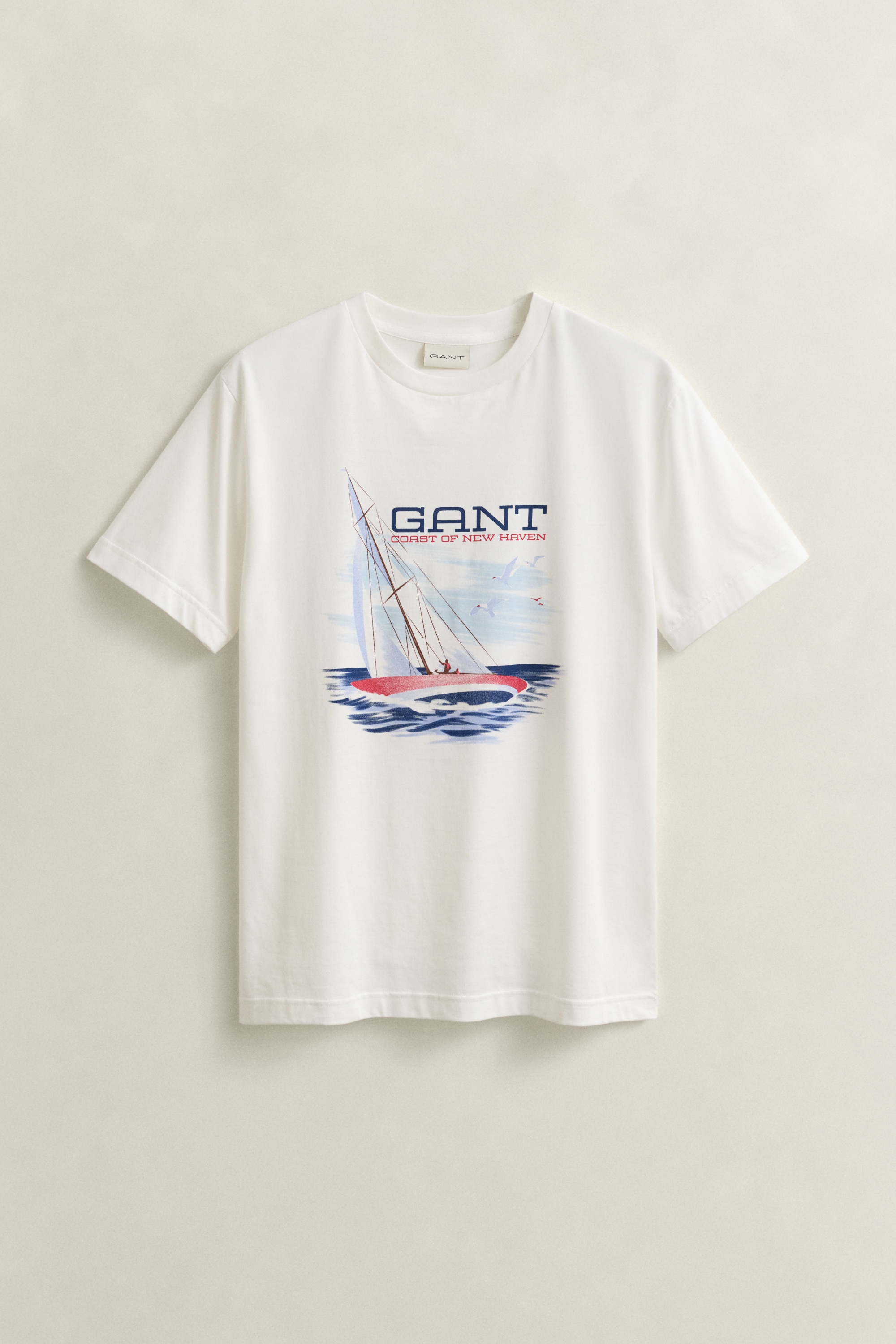 Gant T-Shirt »GRAPHIC« Regular fit mit Rundhalsausschnitt