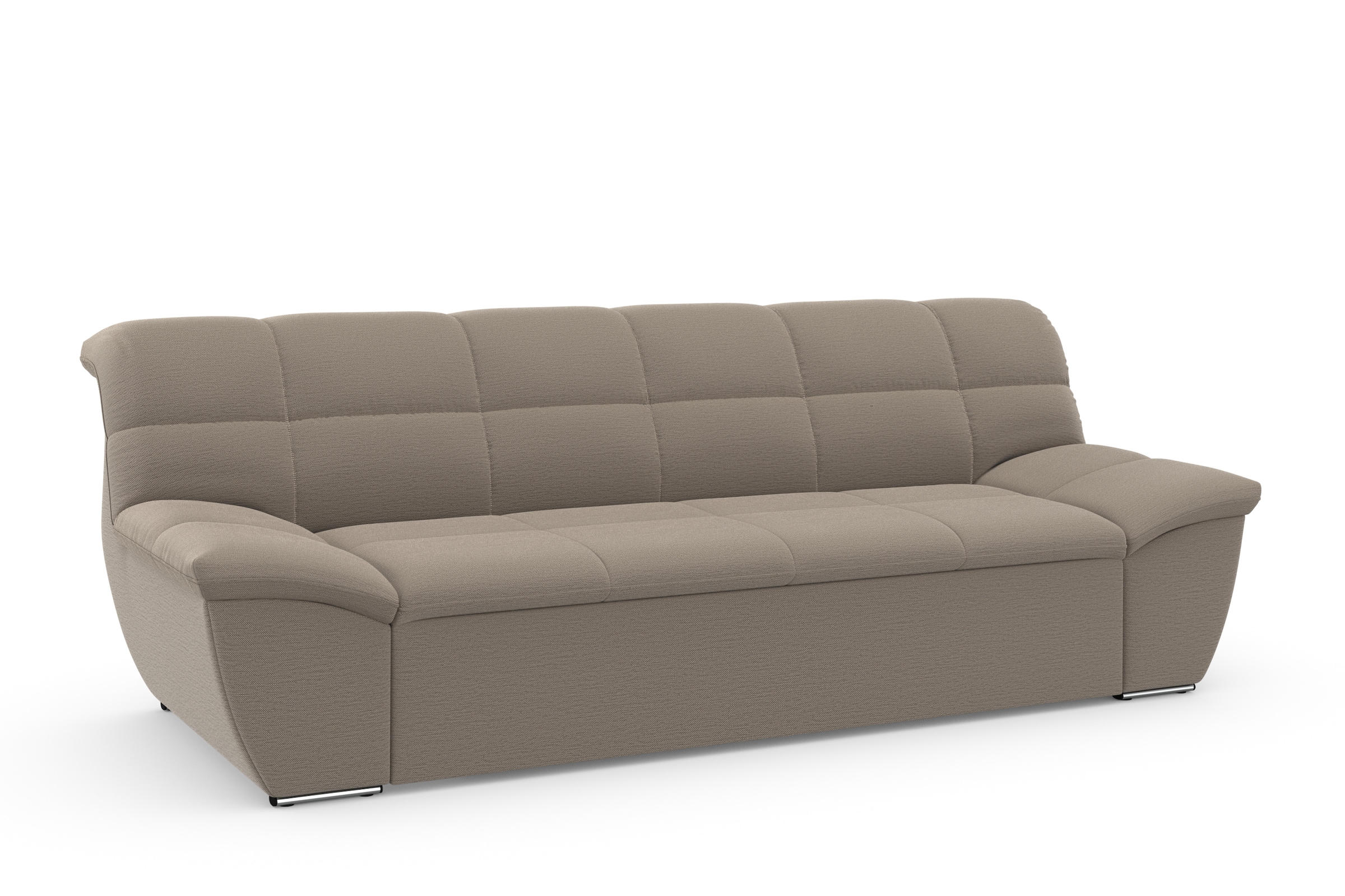 DOMO collection 3-Sitzer »Splash, moderne Steppung im Sitz und Rücken, komfortabel,«, flache Armlehnen zum Entspannen