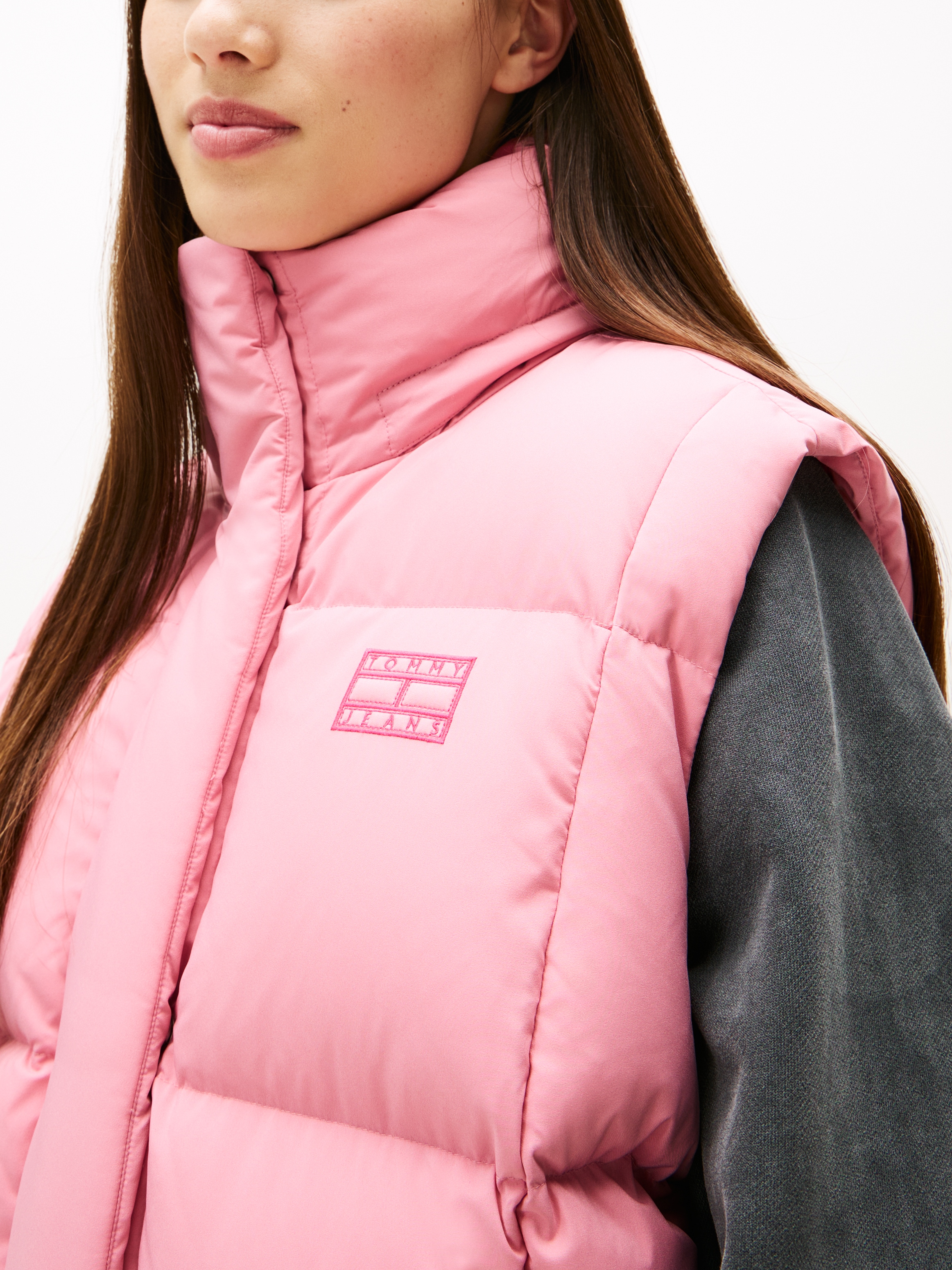 Tommy Jeans Steppweste »TJW ALASKA GRID DOWN VEST«