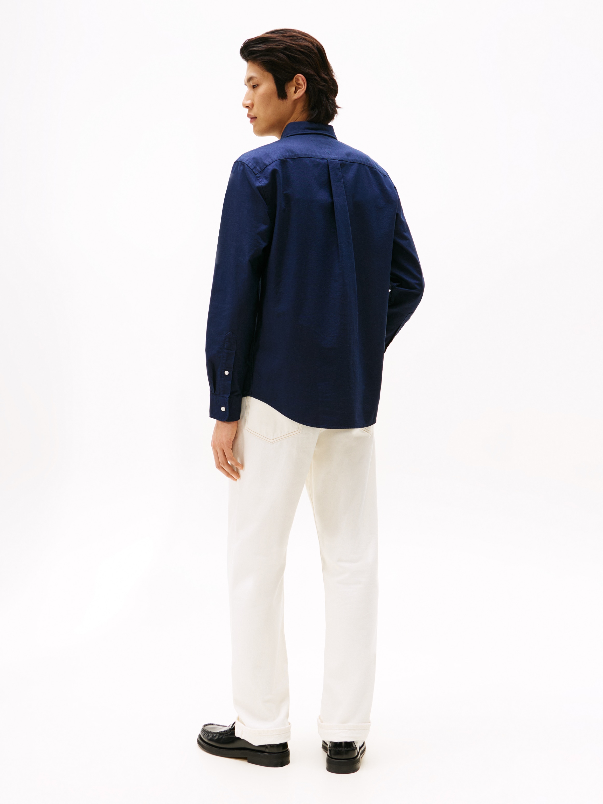 Tommy Hilfiger Langarmhemd »SOLID HERITAGE OXFORD RF SHIRT«