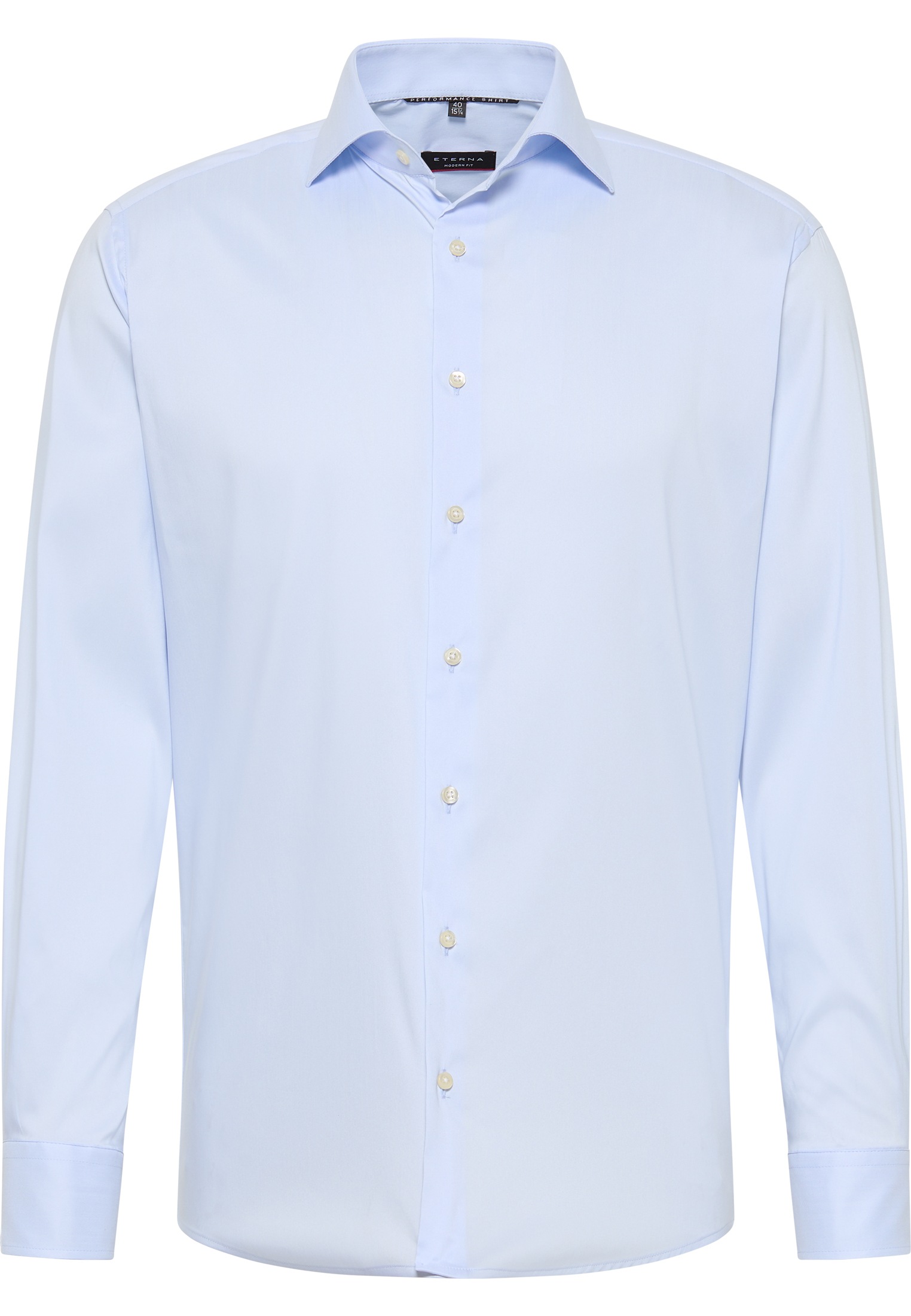 Eterna Langarmhemd »MODERN FIT«, EASY IRON (bügelleicht)