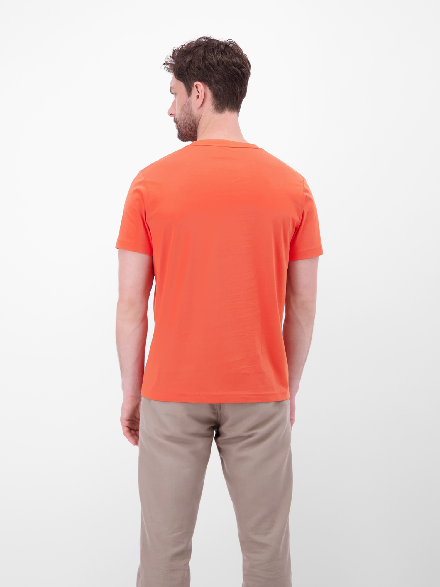 LERROS T-Shirt »T-Shirt aus Baumwolle mit Brustprint«