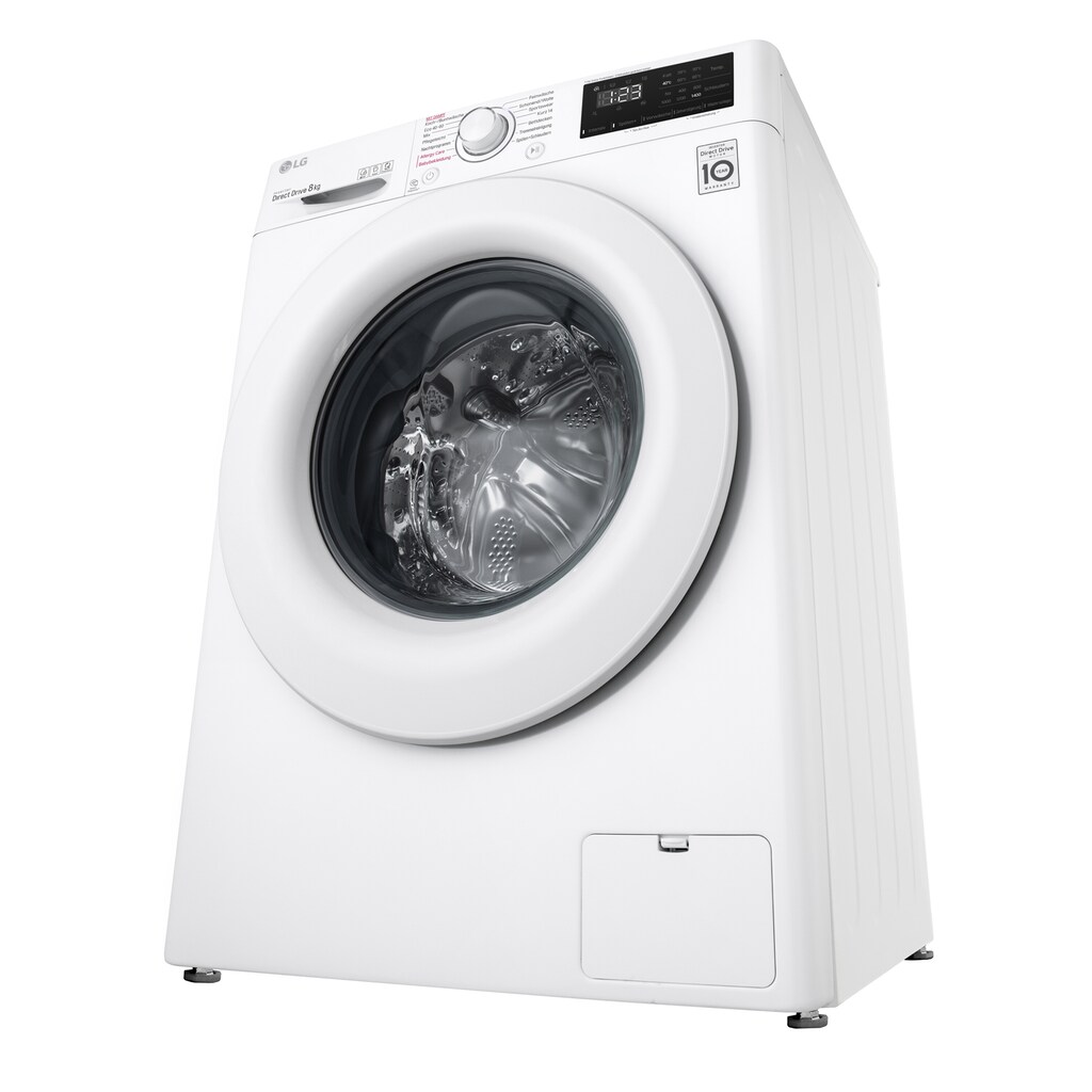 LG Waschmaschine, F4WV308S0, 8 kg, 1400 U/min