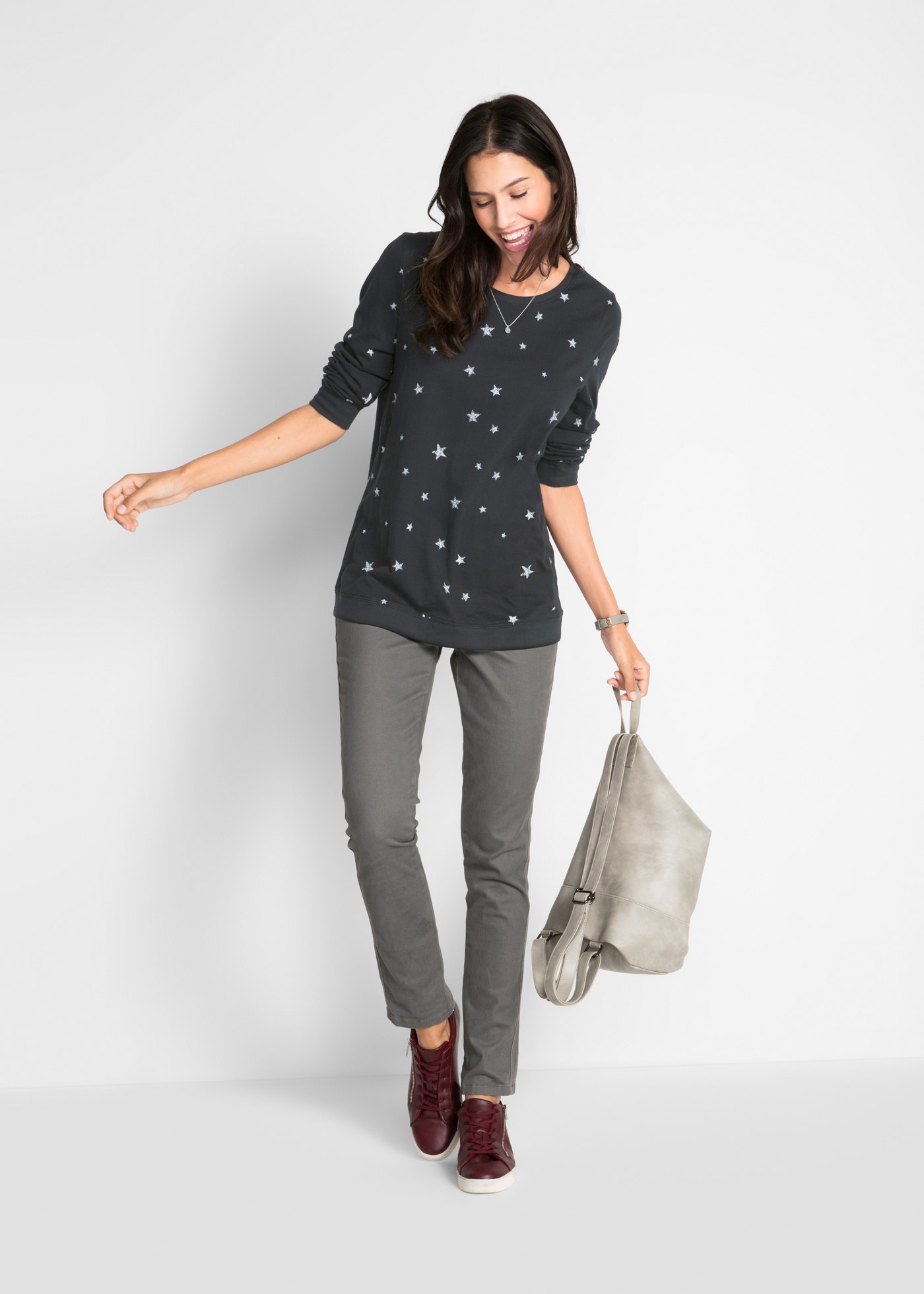 bonprix Langarmshirt