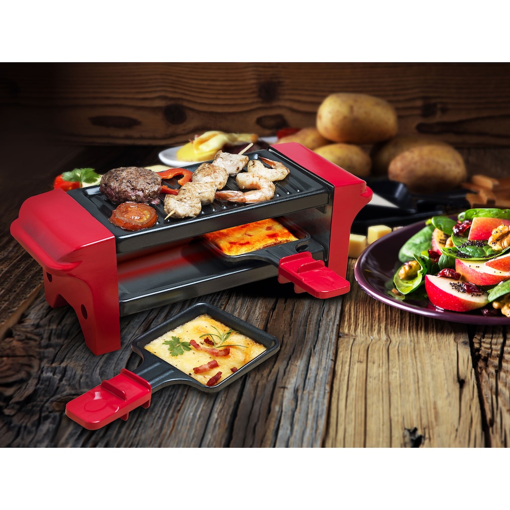 bestron Raclette »AGR102«, 2 St. Raclettepfännchen, 350 W