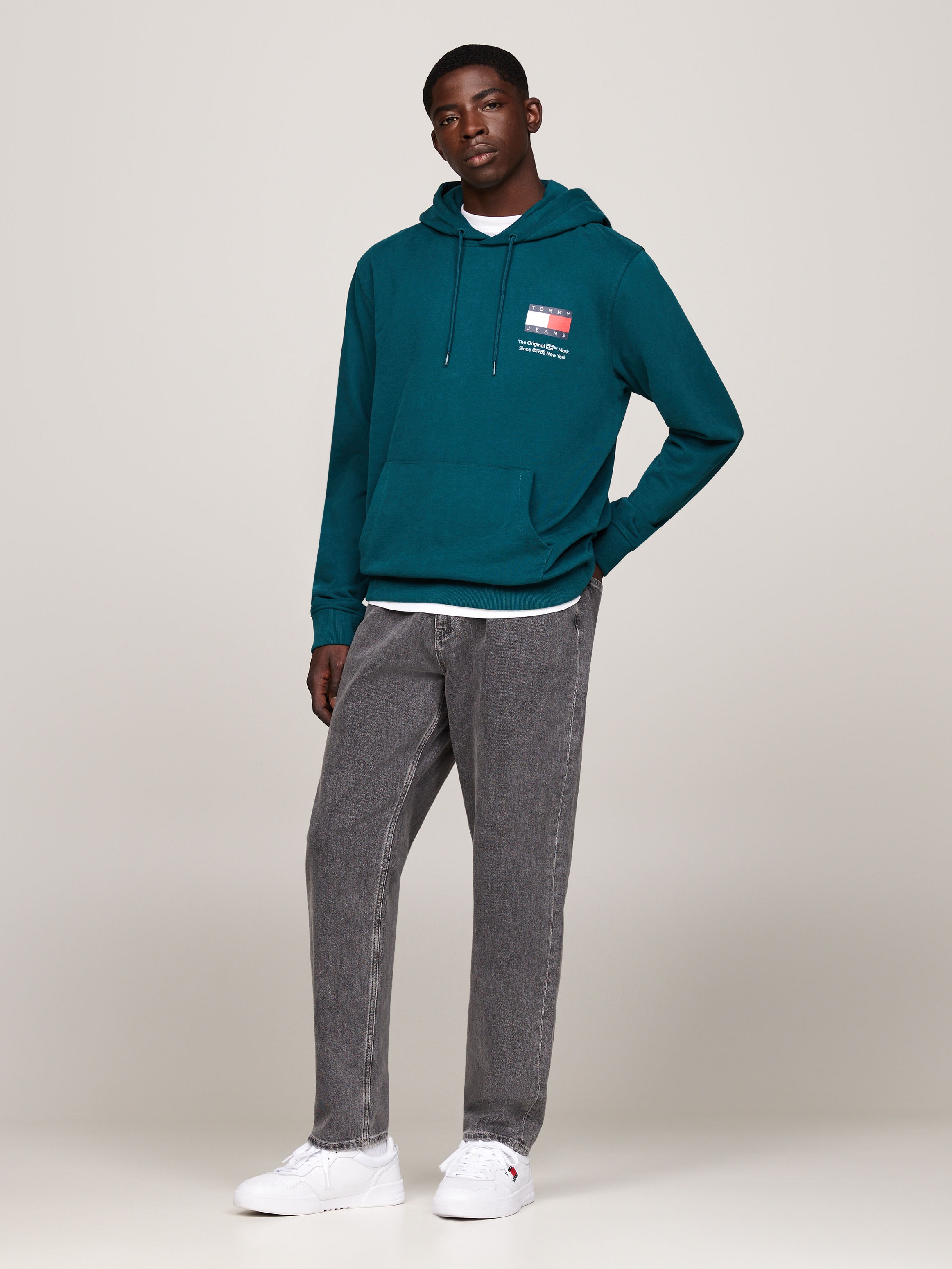 Tommy Jeans Plus Kapuzensweatshirt »TJM REG ESSENTIAL FLAG HOOD EXT«, Große Größen