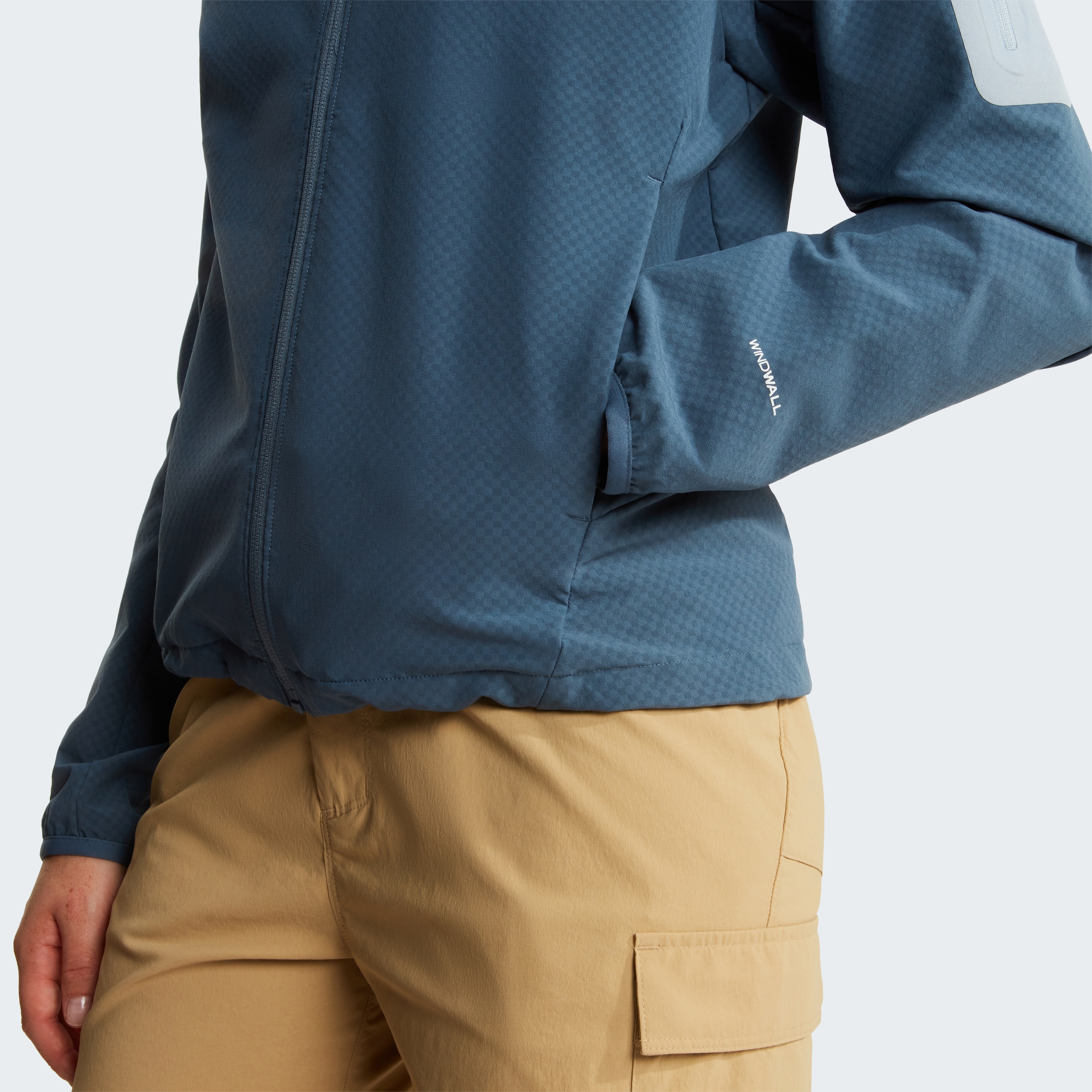The North Face Softshelljacke »W TEK APPROACH JACKET« für Erwachsene, winddicht, mit Reißverschluss, mit Ärmeltasche
