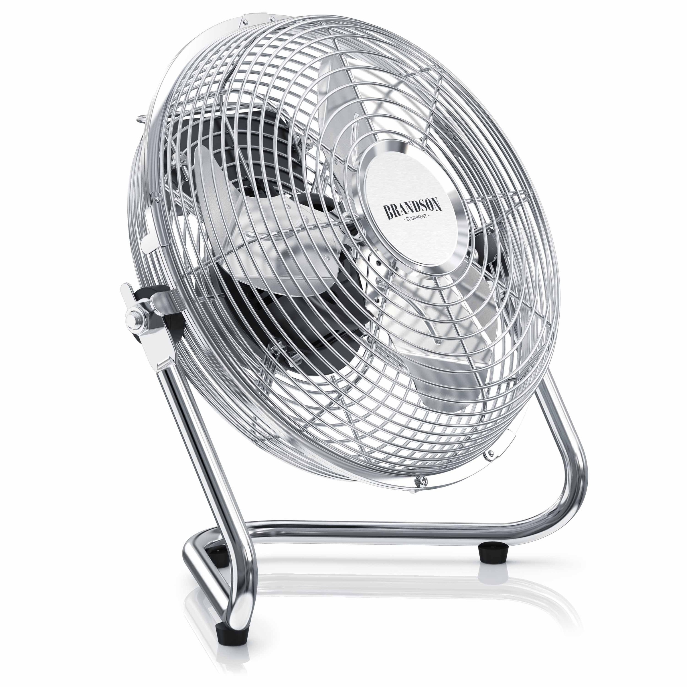 Metall Windmaschine im Chrom Design »neigbarerer Ventilator-Kopf /...