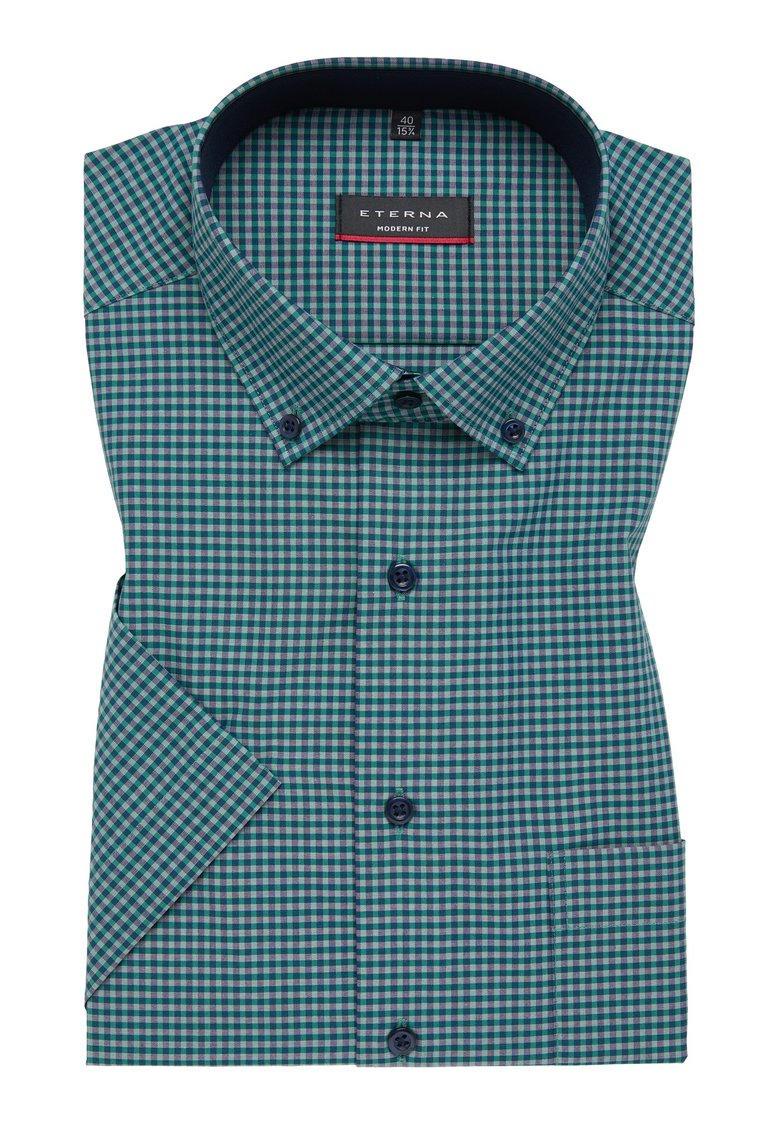 Eterna Kurzarmhemd »MODERN FIT«, NON IRON (bügelfrei)