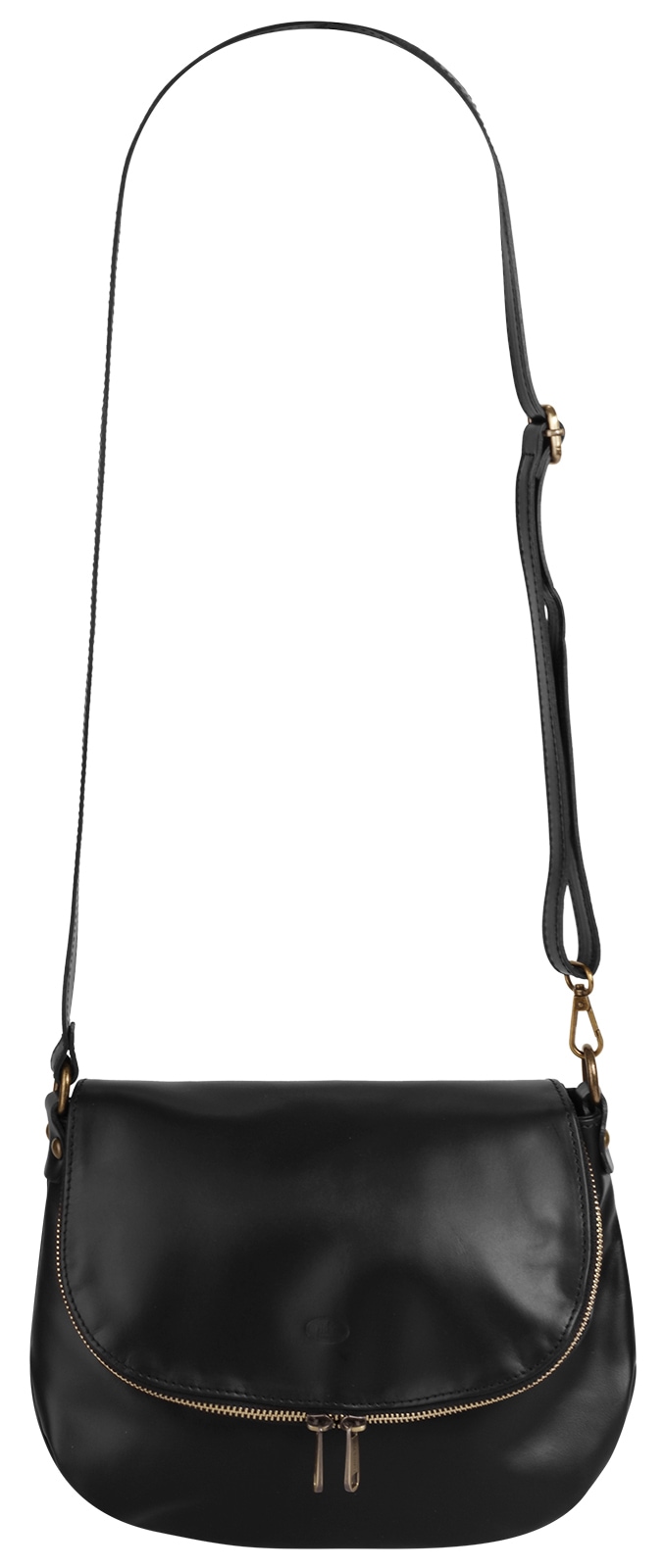 Piké Umhängetasche echt Leder, Made in Italy