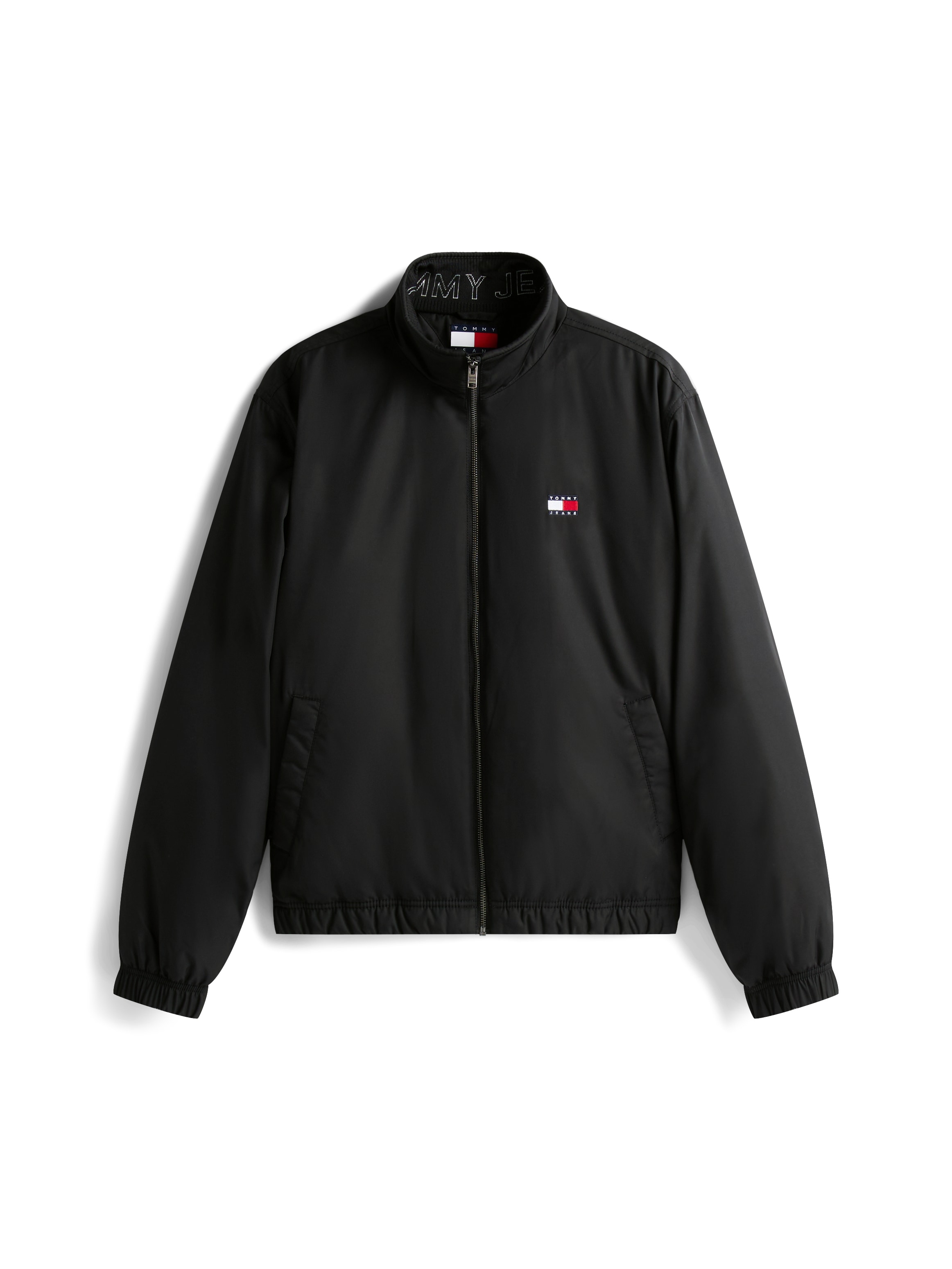 Tommy Jeans Blouson »TJM ESSENTIAL PADDED JACKET EXT« Freizeitjacke, Übergangsjacke glänzend, Stretchbündchen, Stehkragen
