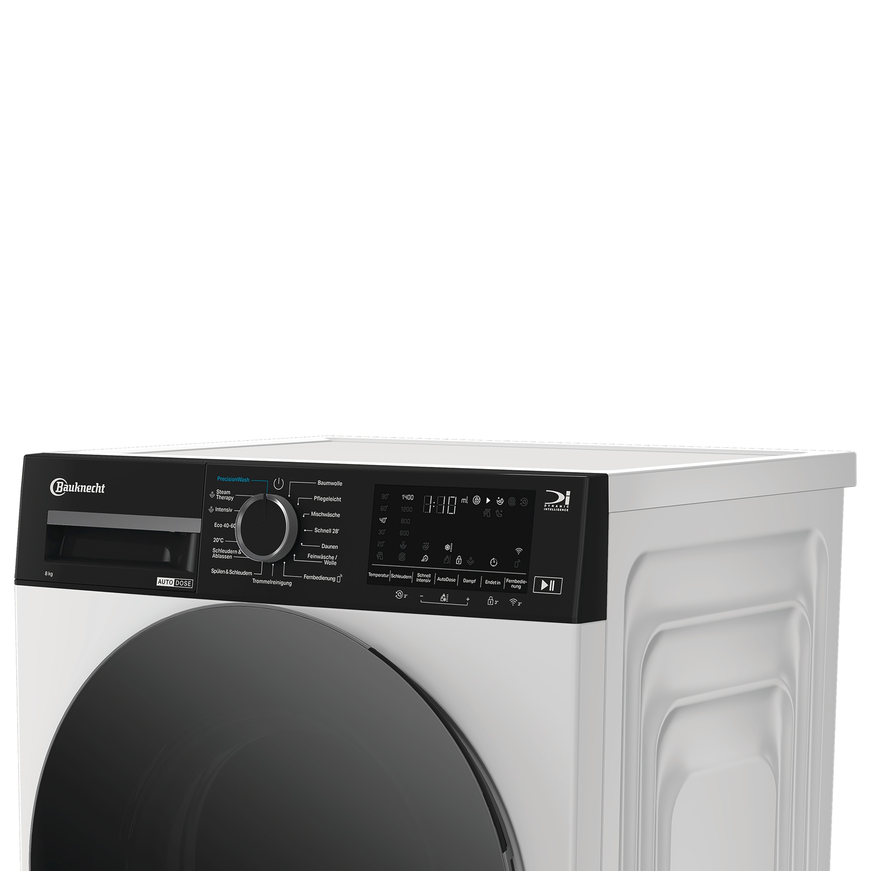 BAUKNECHT Waschmaschine »B WM 8A9 BC« 8 kg 1400 U/min Smart dosieren – kein Waschmittel verschwenden.