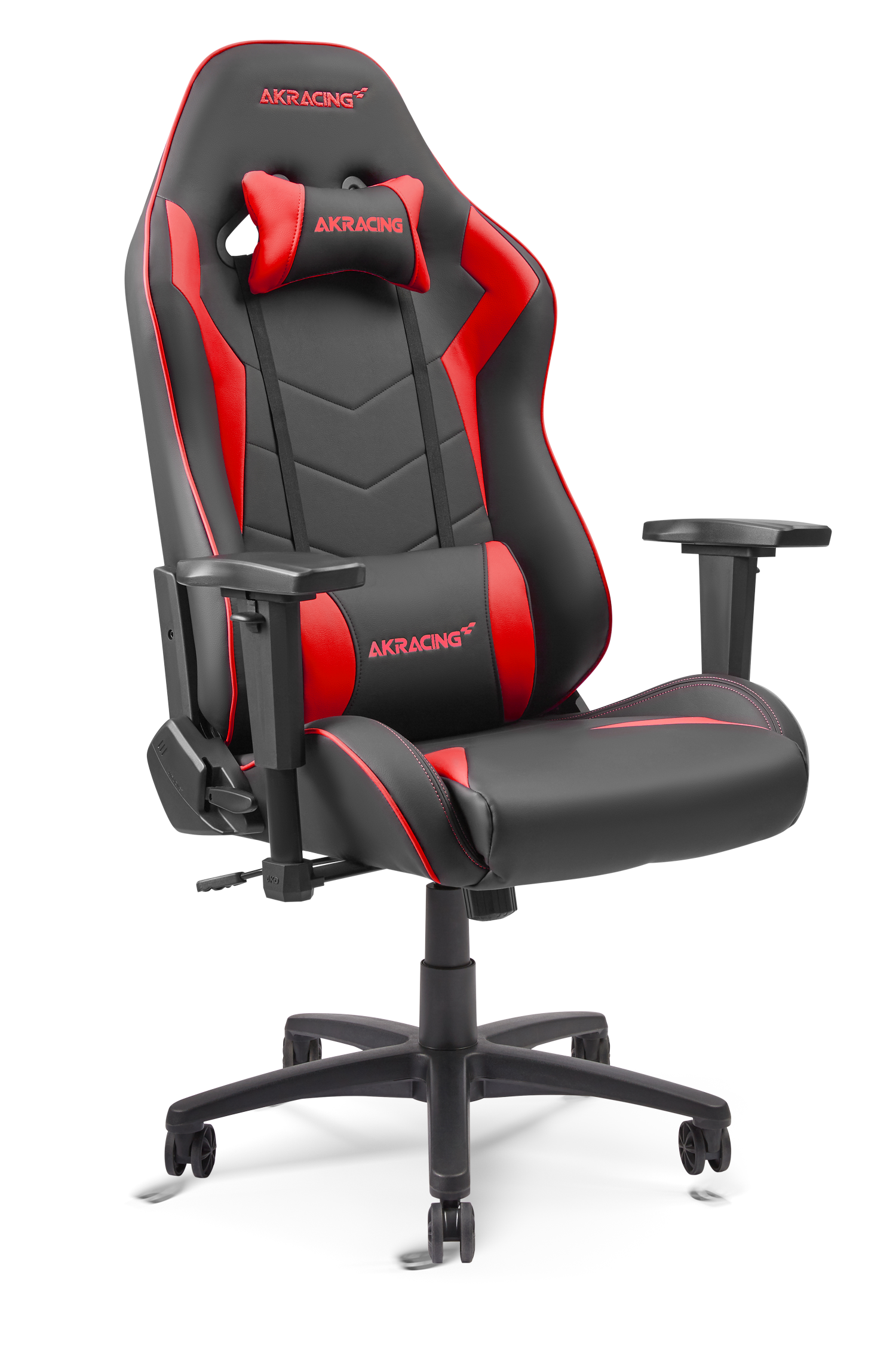 AKRacing Gaming-Stuhl »Core SX-Wide Kunstleder, 3D-Armlehnen, Stahlrahmen, schwarz-rot«, Kunstleder