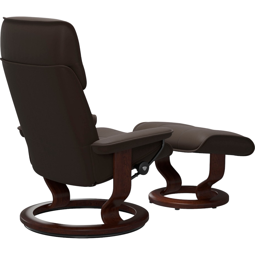 Stressless® Relaxsessel »Admiral«, mit Classic Base, Größe M & L, Gestell Braun