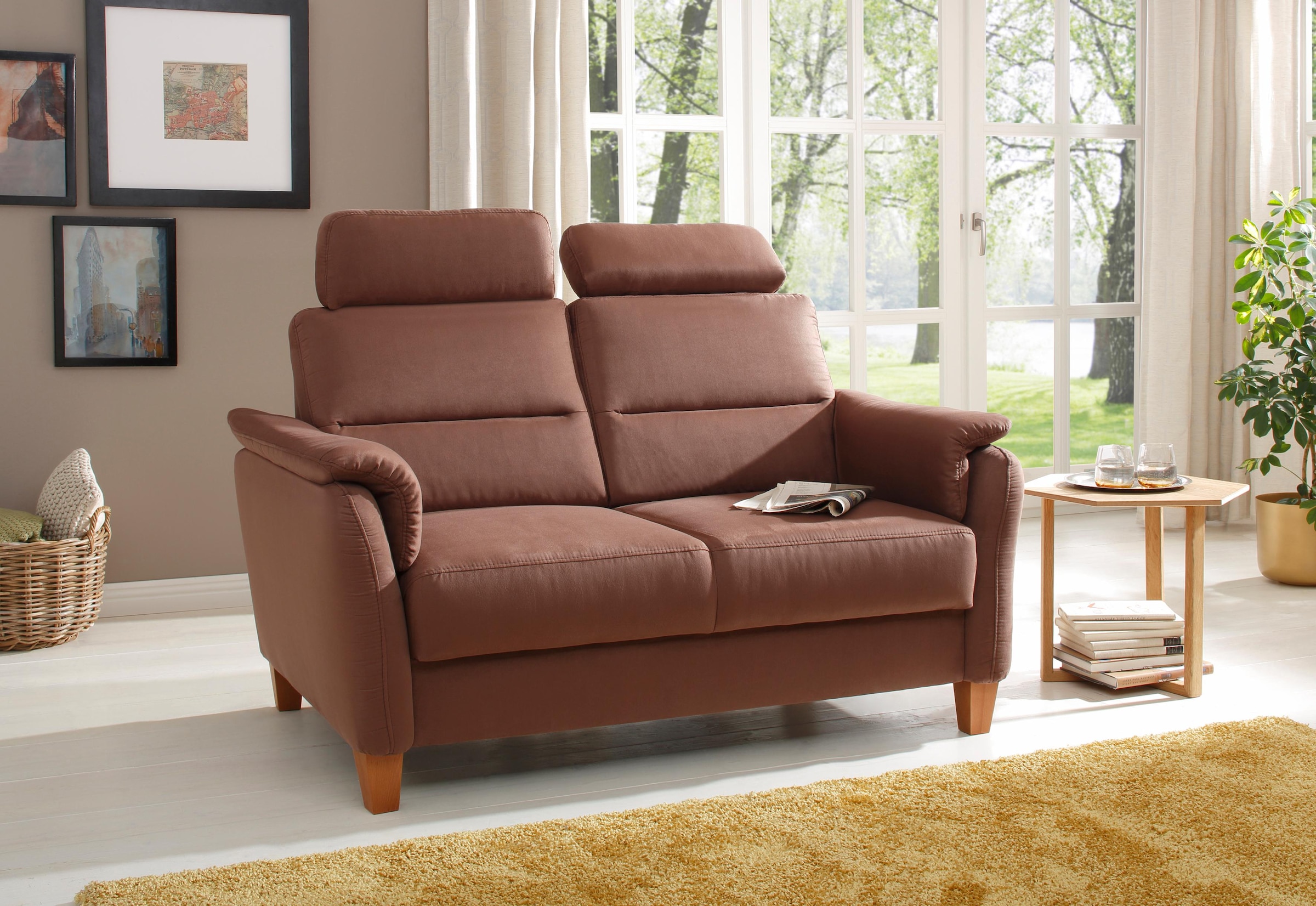 Home affaire 2-Sitzer »Palmera, B: 149 cm« mit Federkern