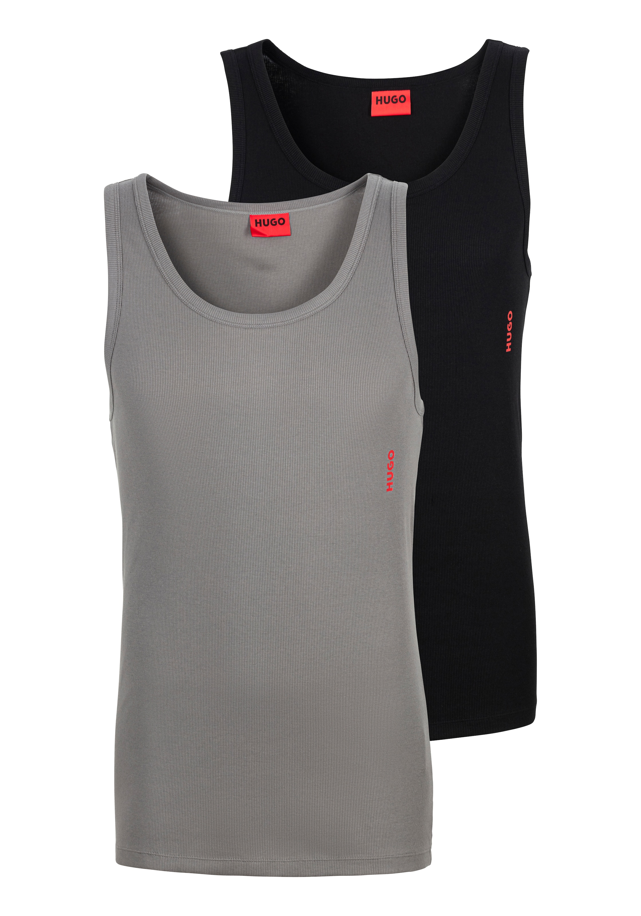 HUGO Underwear Muskelshirt »TANK TOP TWIN PACK«, (Packung, 2 tlg., 2er), mit Logoschriftzug
