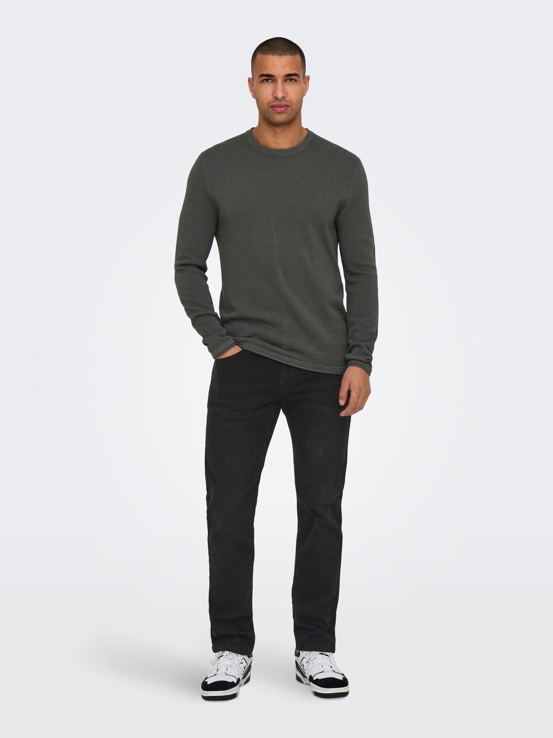 ONLY & SONS Regular-fit-Jeans »ONSWEFT REGULAR MAT DNM NOOS«