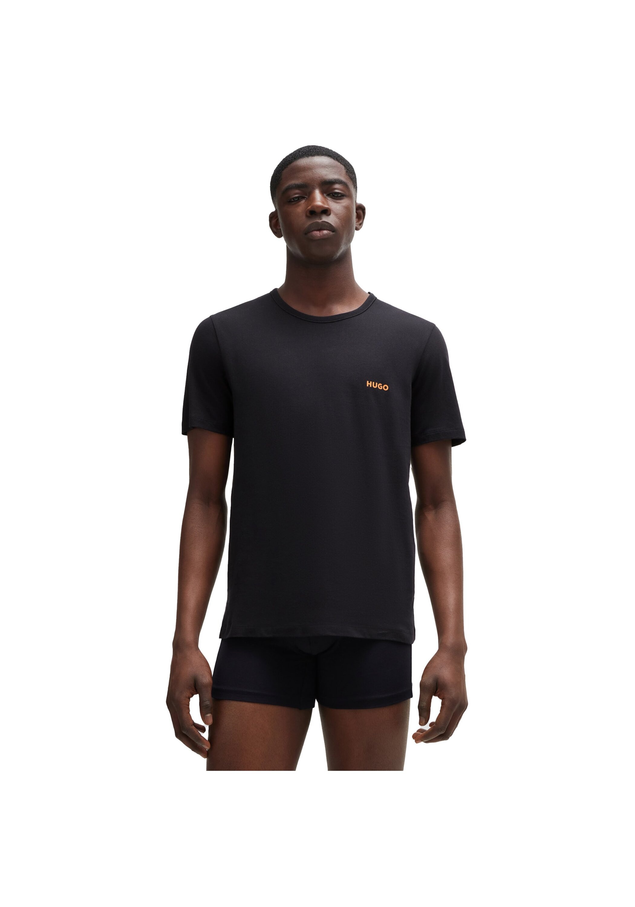 HUGO T-Shirt »T-Shirt T-SHIRT RN TRIPLET P 10217251 01 3er Pack«
