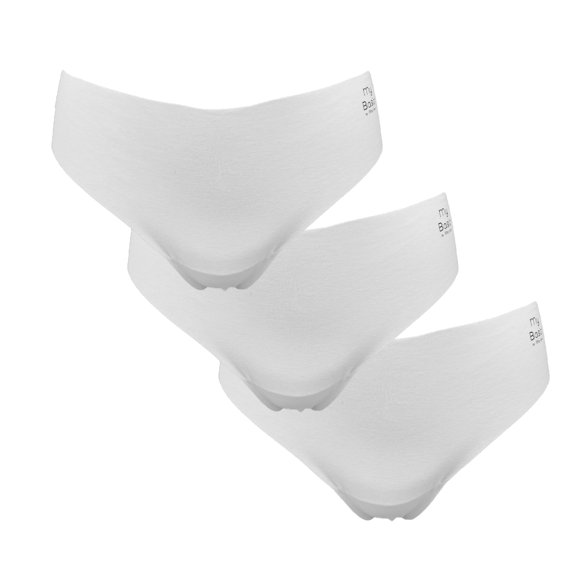 My Basic String »Free cut string« 3er Pack,  basic, eng, elastisch, bequem, weich, mit Logo, Baumwollmix