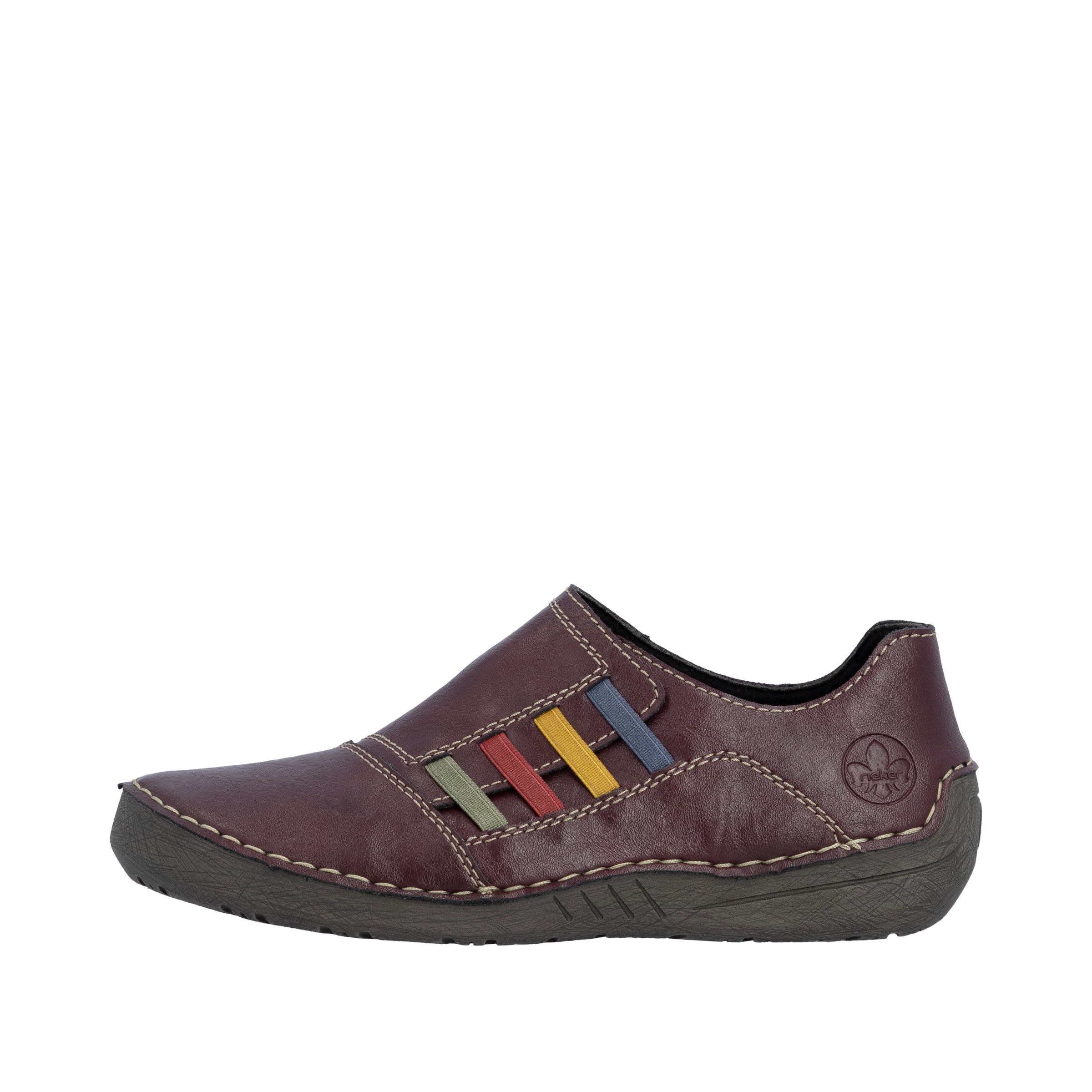 Rieker Slipper  Schlupfschuh, Slip-on Sneaker, Halbschuh mit weicher Innensohle
