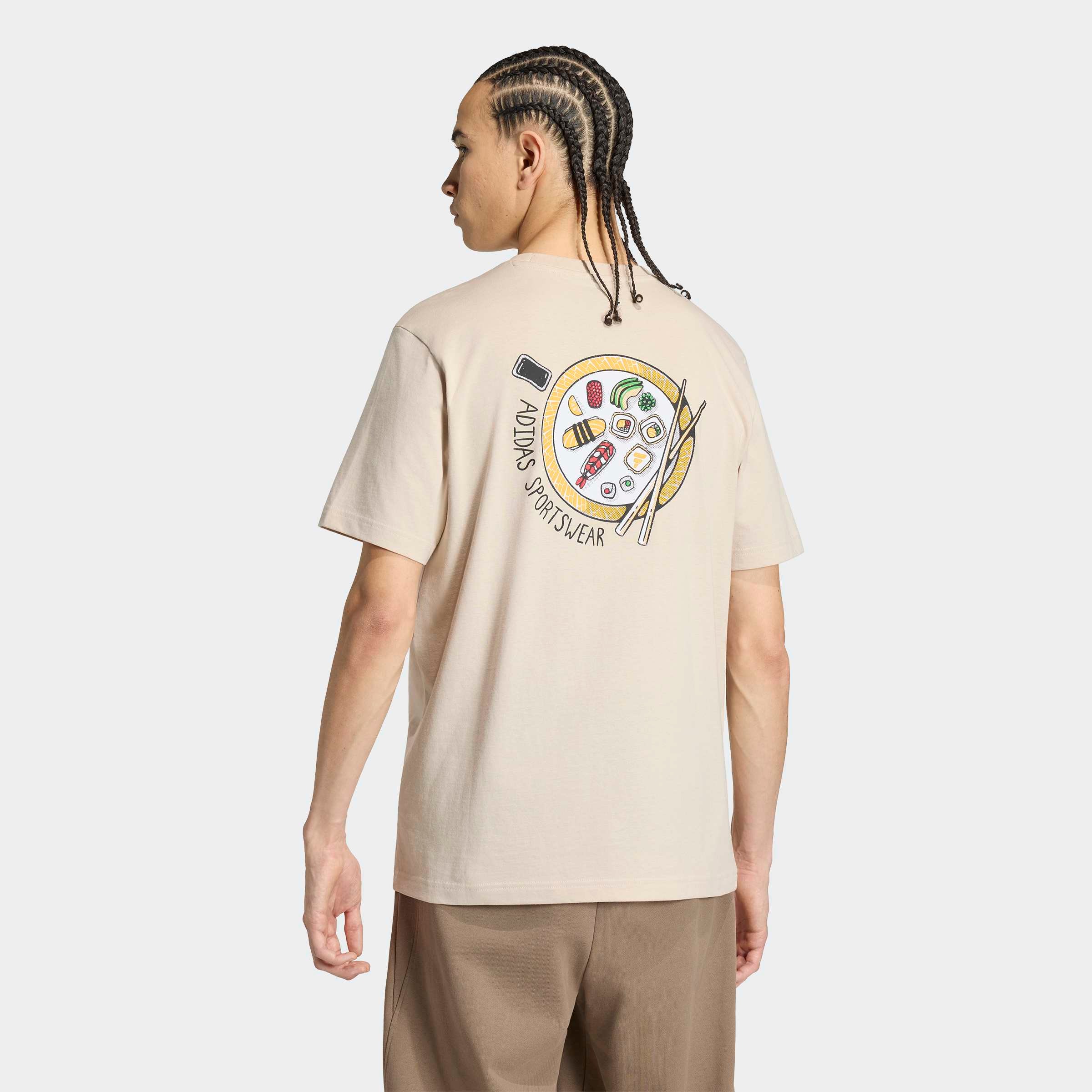 adidas Sportswear T-Shirt »M SUSHI T« aus Baumwolle, für Erwachsene, mit Basic-Design