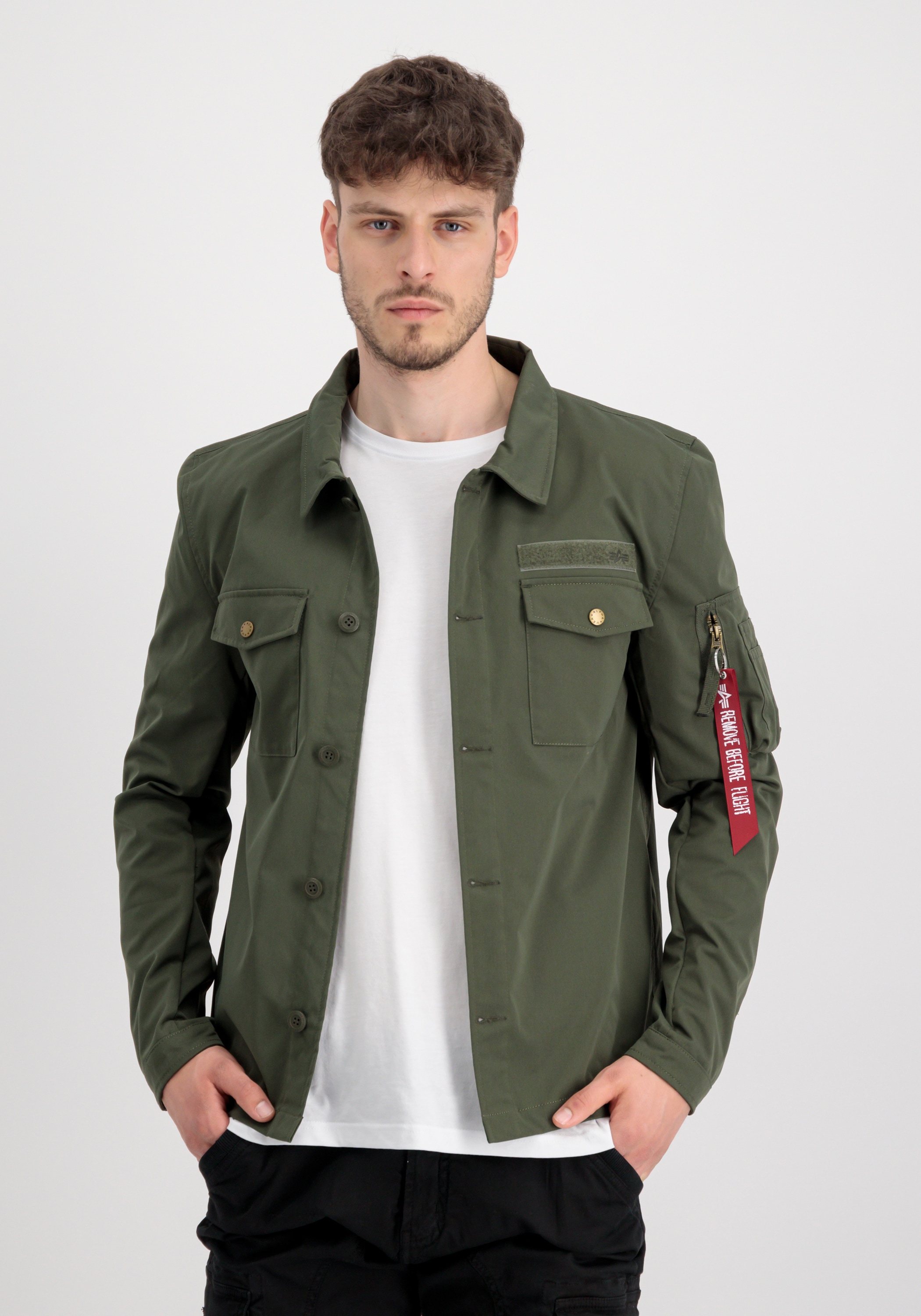 Hemdjacke »Alpha Industries Men - Overshirts Alpha Overshirt«