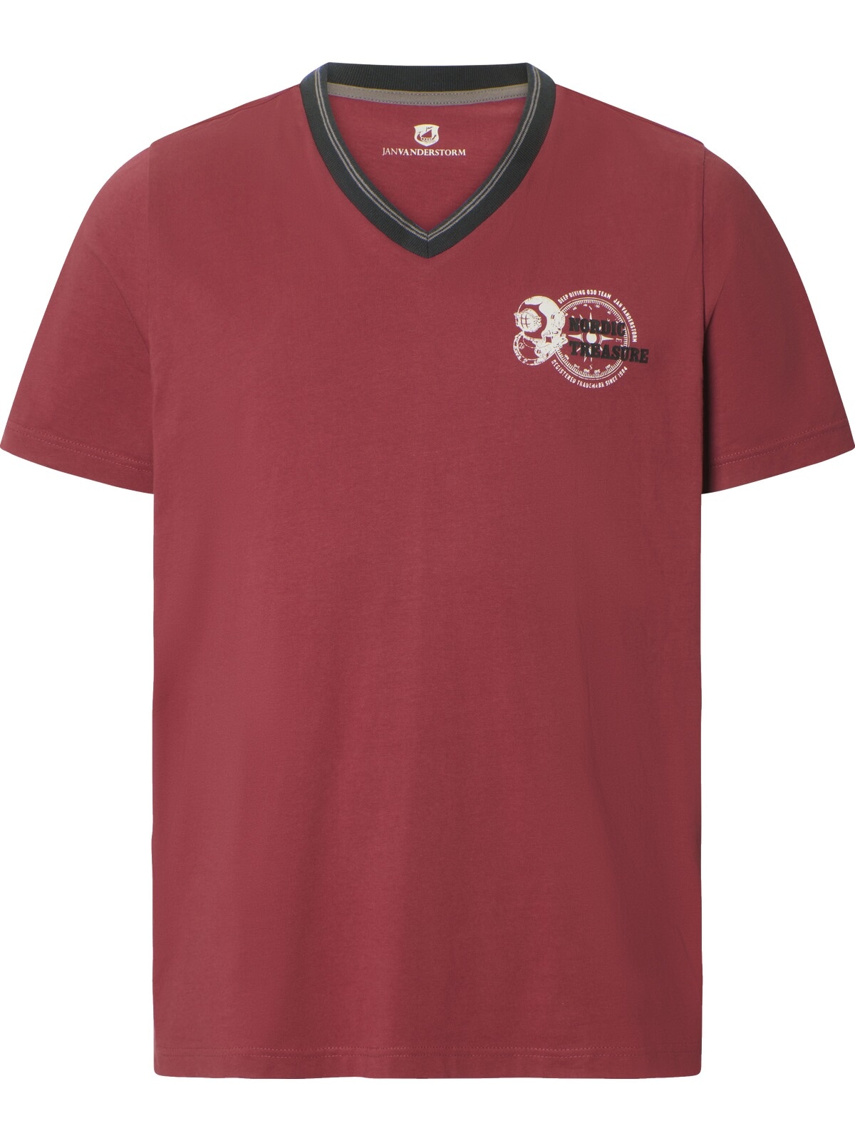 Jan Vanderstorm V-Shirt »3er Pack T-Shirt STIGLUND«