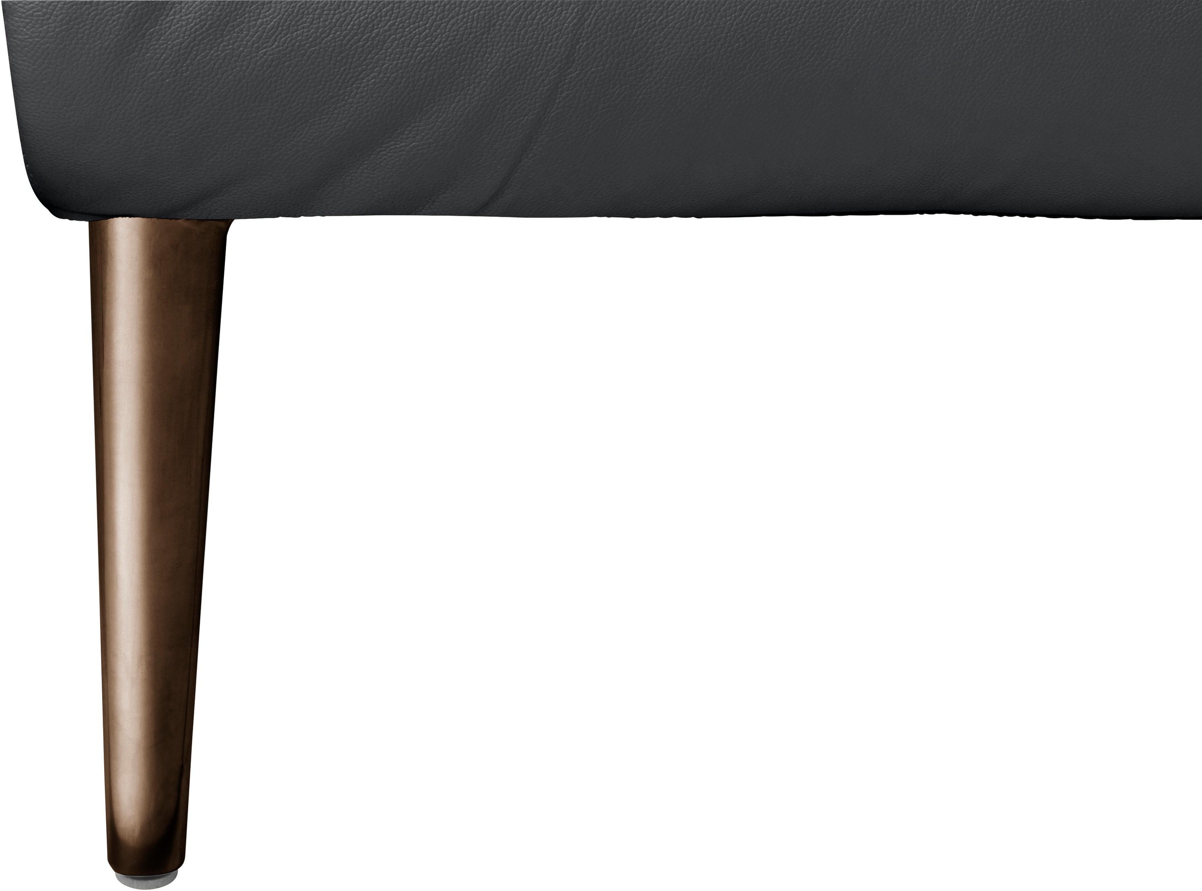 W.SCHILLIG Hocker »enjoy&MORE«, Füße bronze pulverbeschichtet, Breite 106 cm